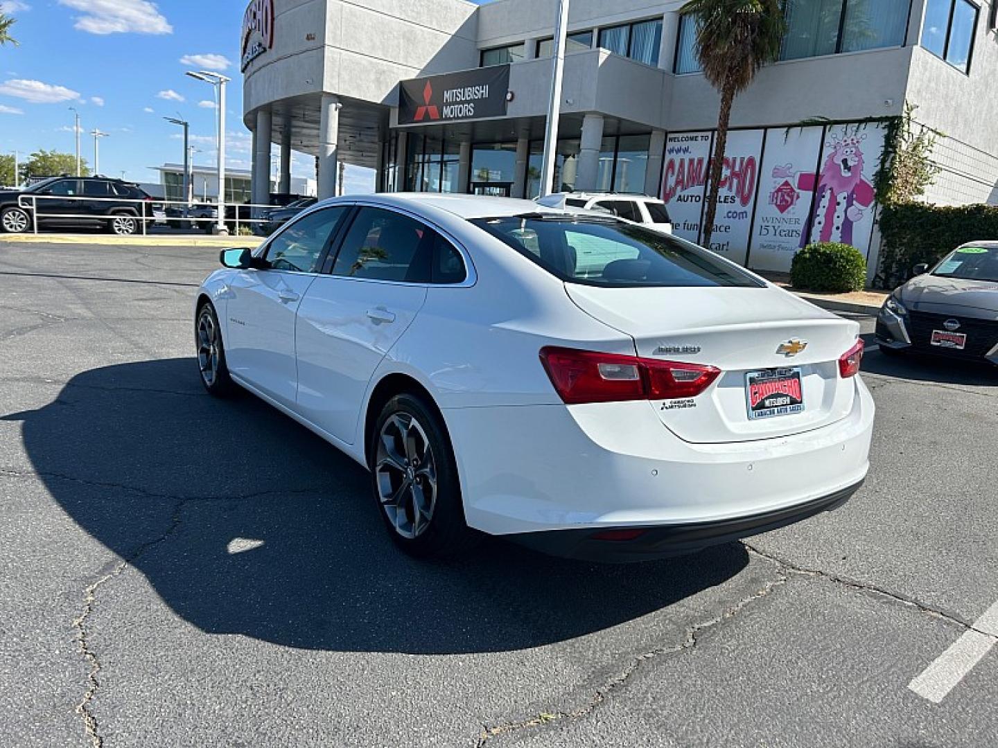 2024 white Chevrolet Malibu (1G1ZD5STXRF) with an 4-Cyl Turbo 1.5 Liter engine, Automatic CVT transmission, located at 412 Auto Vista Drive, Palmdale, 93551, (661) 945-0620, 34.592636, -118.136681- Photo#16