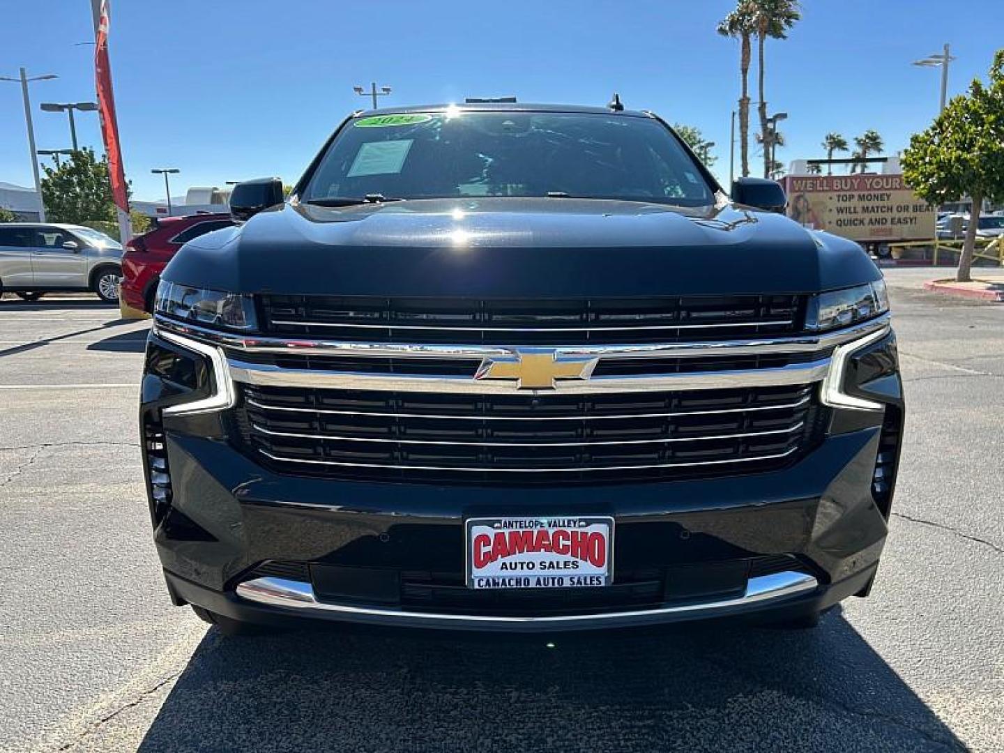 2024 BLACK Chevrolet Tahoe (1GNSCNKDXRR) with an 8-Cyl 5.3 Liter engine, Automatic 10-Spd transmission, located at 412 Auto Vista Drive, Palmdale, 93551, (661) 945-0620, 34.592636, -118.136681 - Photo#1