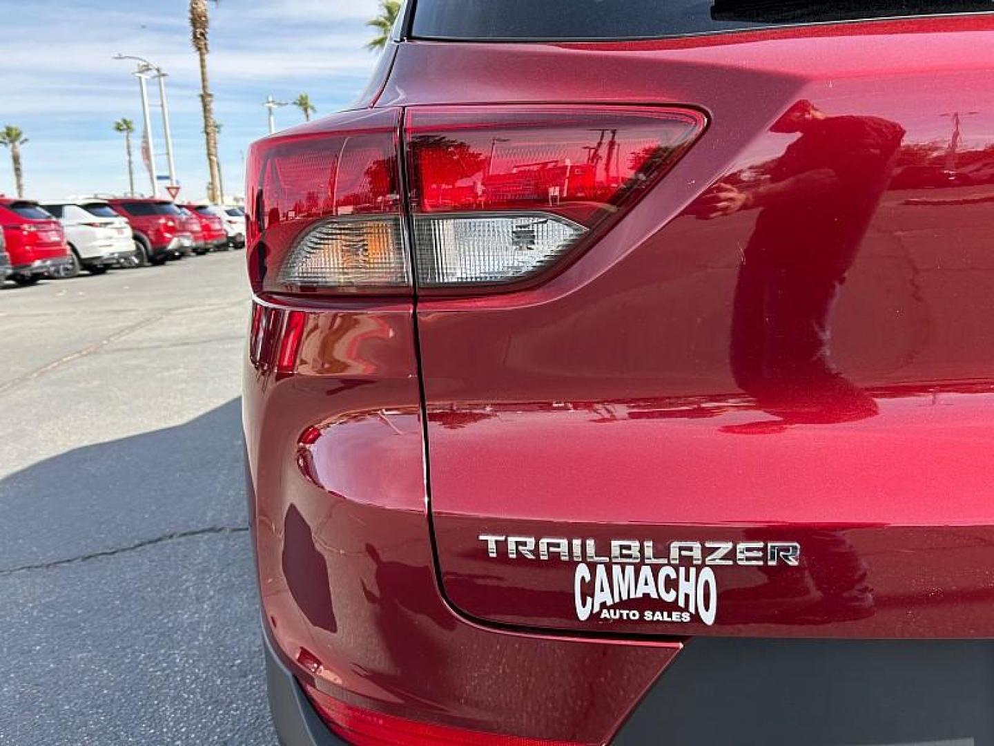 2024 RED Chevrolet Trailblazer (KL79MPS27RB) with an 3-Cyl Turbo 1.2 Liter engine, Automatic CVT transmission, located at 412 Auto Vista Drive, Palmdale, 93551, (661) 945-0620, 34.592636, -118.136681 - Photo#11