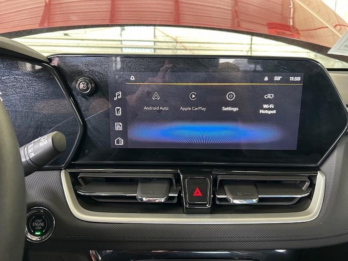 2024 RED Chevrolet Trailblazer (KL79MPS27RB) with an 3-Cyl Turbo 1.2 Liter engine, Automatic CVT transmission, located at 412 Auto Vista Drive, Palmdale, 93551, (661) 945-0620, 34.592636, -118.136681 - Photo#20