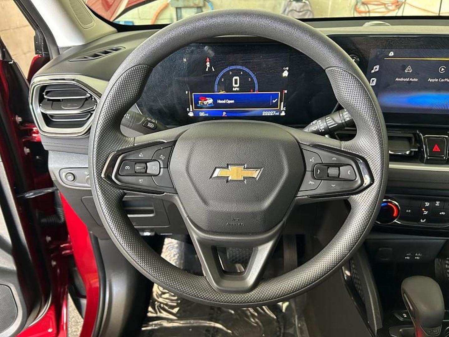 2024 RED Chevrolet Trailblazer (KL79MPS27RB) with an 3-Cyl Turbo 1.2 Liter engine, Automatic CVT transmission, located at 412 Auto Vista Drive, Palmdale, 93551, (661) 945-0620, 34.592636, -118.136681 - Photo#21