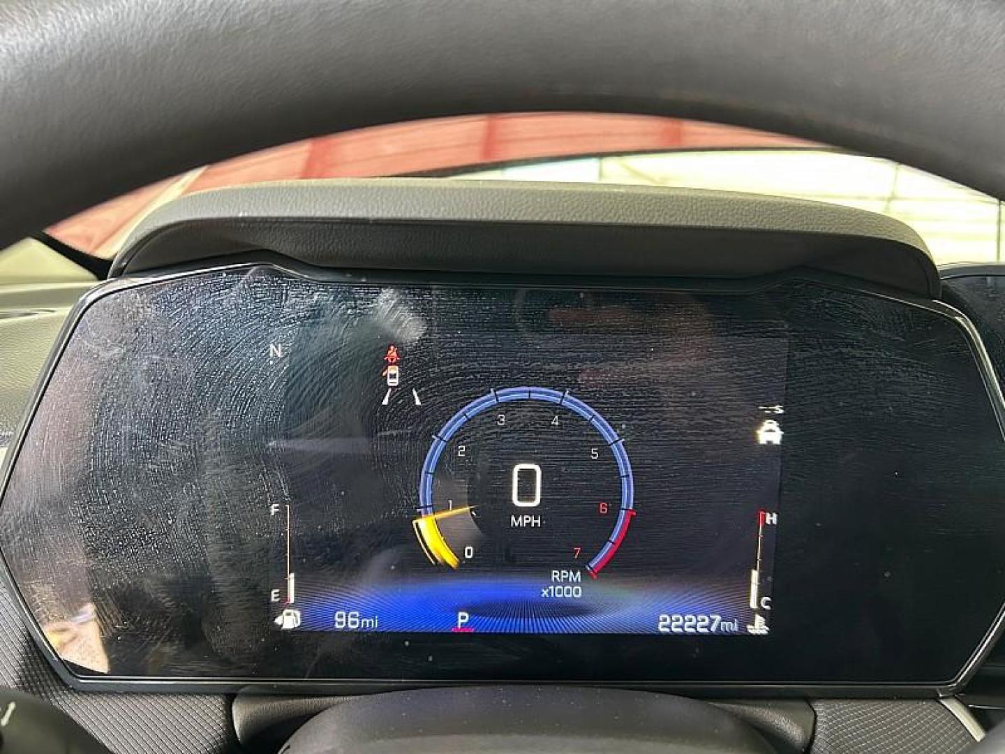 2024 RED Chevrolet Trailblazer (KL79MPS27RB) with an 3-Cyl Turbo 1.2 Liter engine, Automatic CVT transmission, located at 412 Auto Vista Drive, Palmdale, 93551, (661) 945-0620, 34.592636, -118.136681 - Photo#25