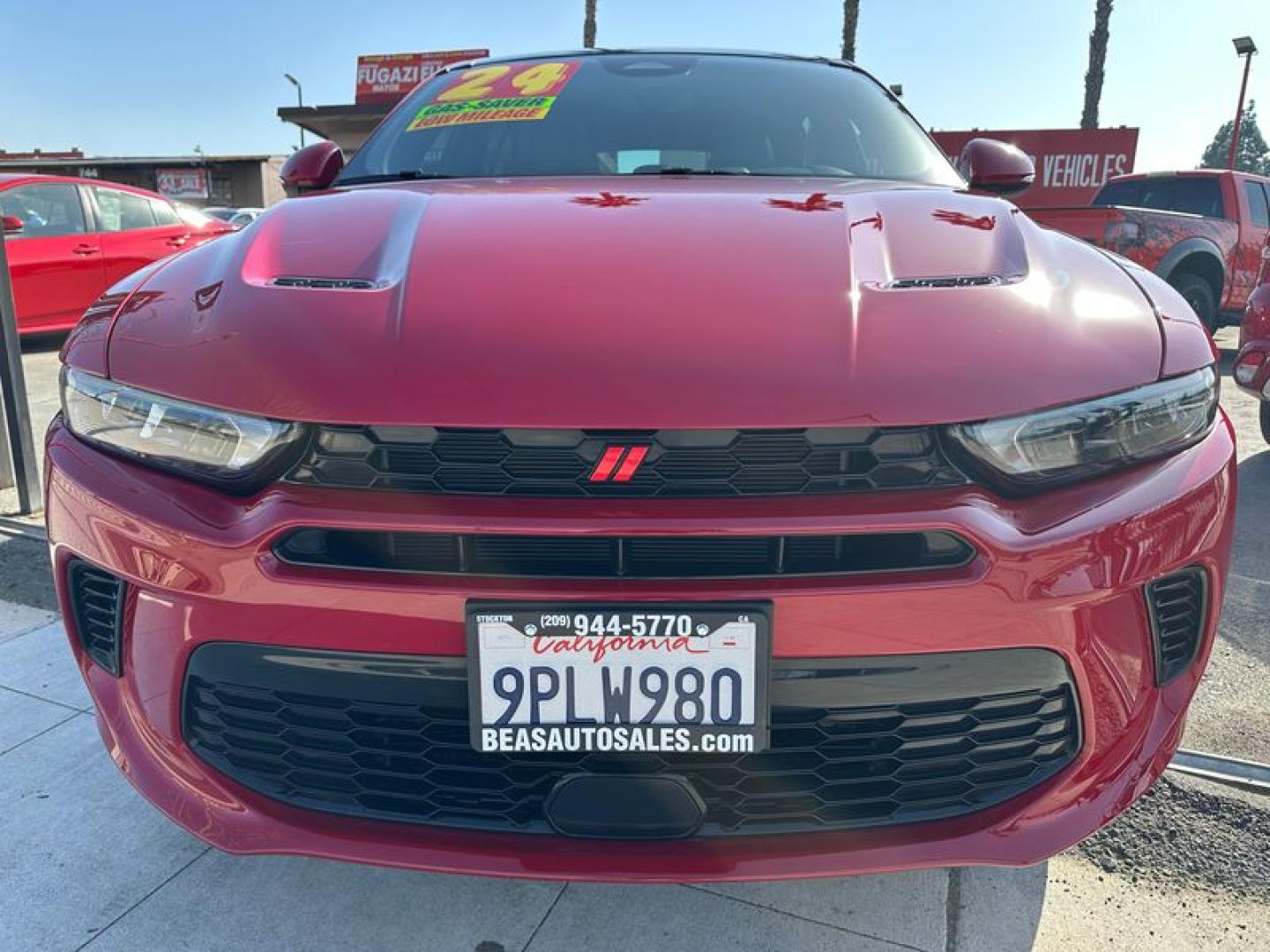 2024 Dodge Hornet R/T (ZACPDFDWXR3) with an 1.3L L4 DOHC 16V HYBRID engine, 9A transmission, located at 744 E Miner Ave, Stockton, CA, 95202, (209) 944-5770, 37.956863, -121.282082 - PLUS TAXES AND FEES - Photo#2