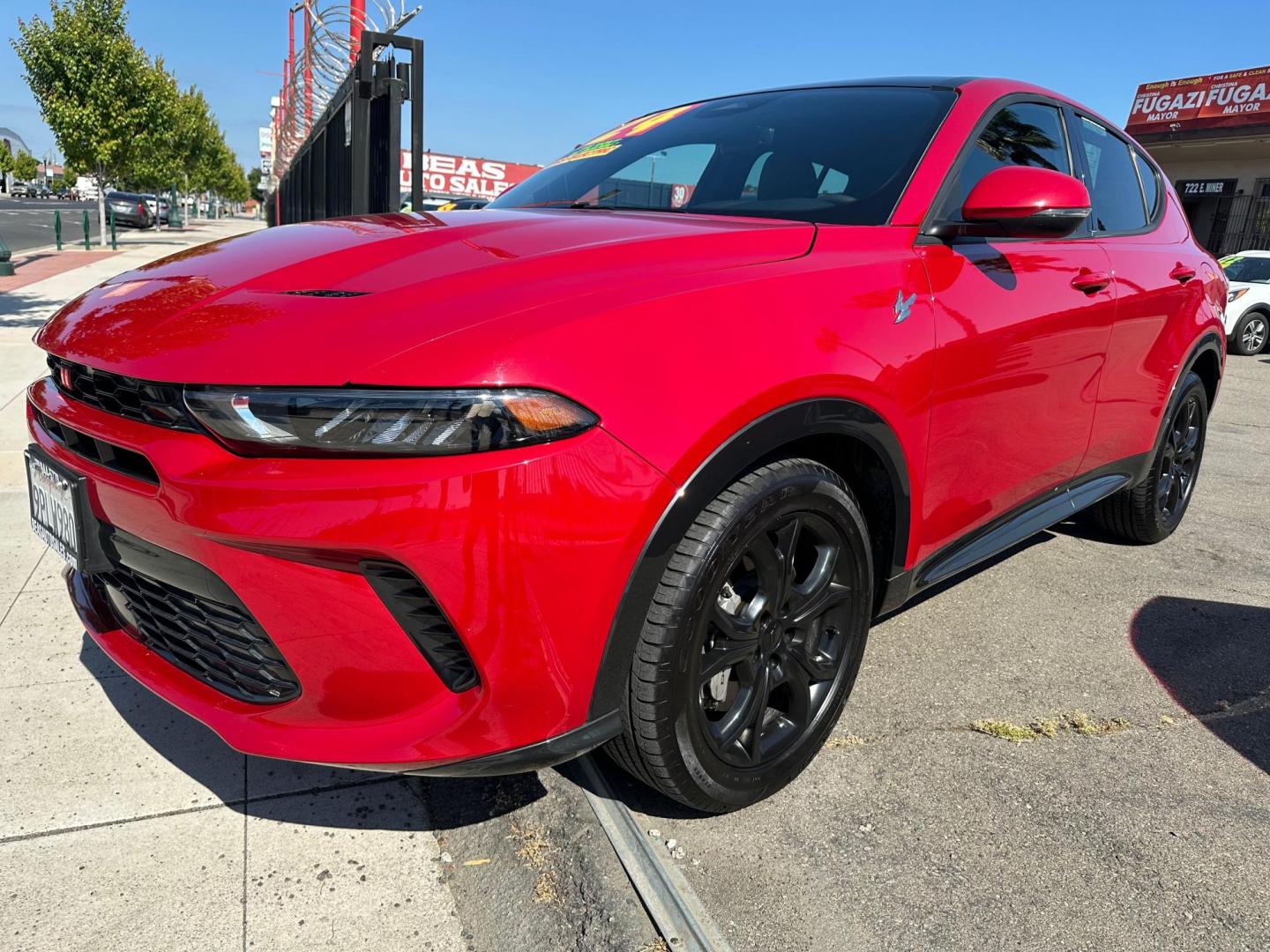 2024 Dodge Hornet R/T (ZACPDFDWXR3) with an 1.3L L4 DOHC 16V HYBRID engine, 9A transmission, located at 744 E Miner Ave, Stockton, CA, 95202, (209) 944-5770, 37.956863, -121.282082 - PLUS TAXES AND FEES - Photo#3