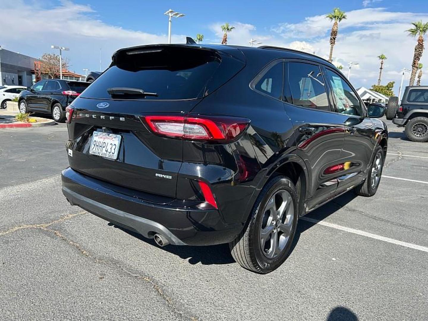 2024 BLACK Ford Escape (1FMCU9MNXRU) with an 3-Cyl EcoBoost Turbo 1.5 Liter engine, Automatic 8-Spd transmission, located at 412 Auto Vista Drive, Palmdale, 93551, (661) 945-0620, 34.592636, -118.136681 - Photo#2