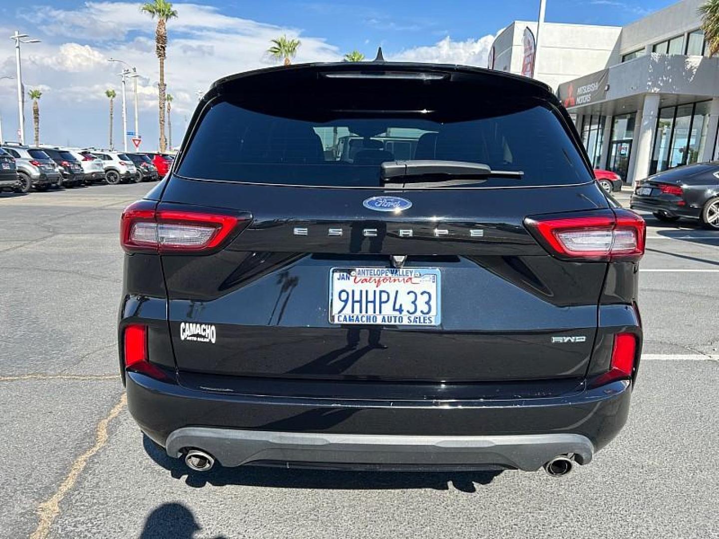 2024 BLACK Ford Escape (1FMCU9MNXRU) with an 3-Cyl EcoBoost Turbo 1.5 Liter engine, Automatic 8-Spd transmission, located at 412 Auto Vista Drive, Palmdale, 93551, (661) 945-0620, 34.592636, -118.136681 - Photo#3