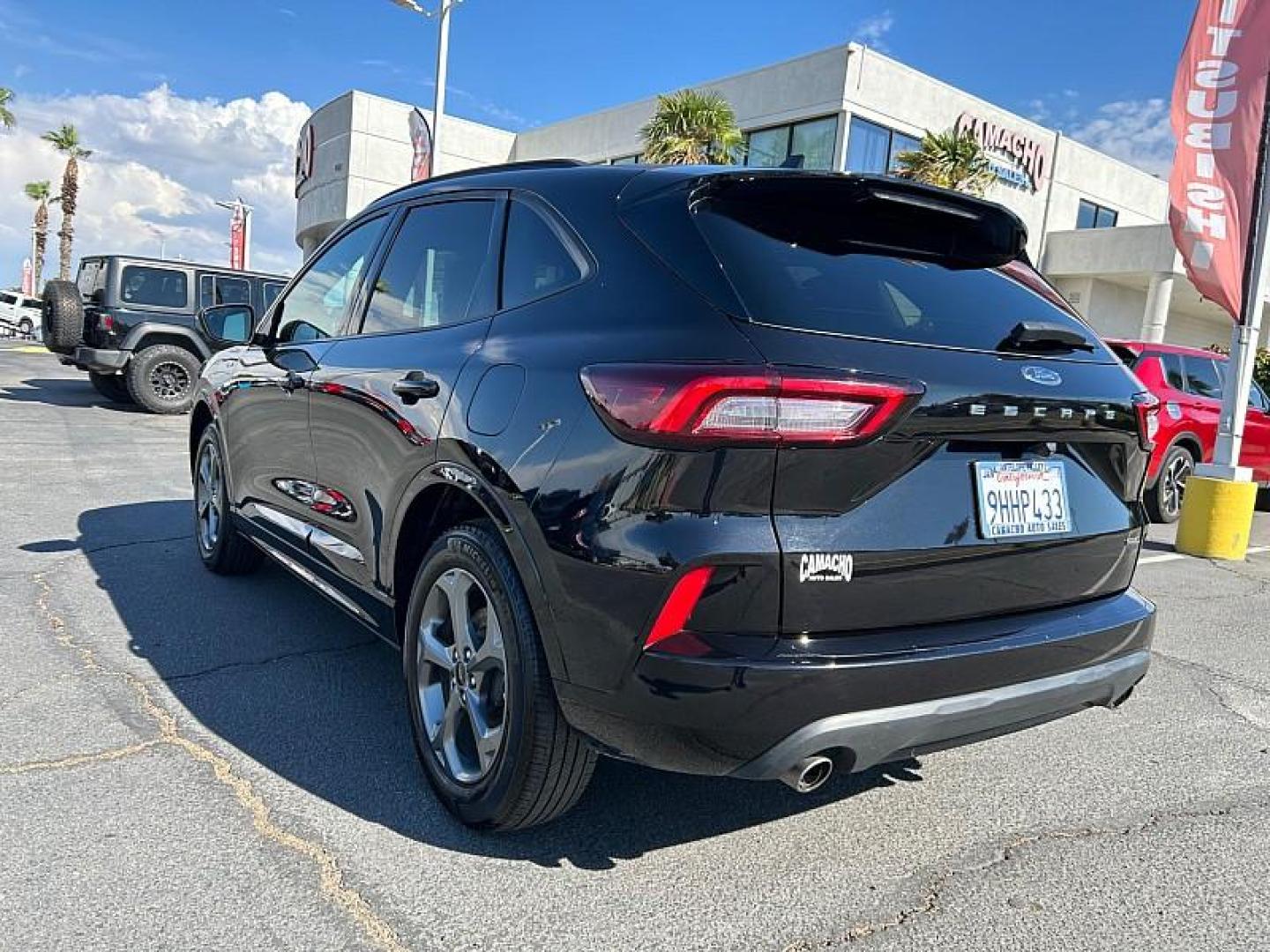 2024 BLACK Ford Escape (1FMCU9MNXRU) with an 3-Cyl EcoBoost Turbo 1.5 Liter engine, Automatic 8-Spd transmission, located at 412 Auto Vista Drive, Palmdale, 93551, (661) 945-0620, 34.592636, -118.136681 - Photo#4