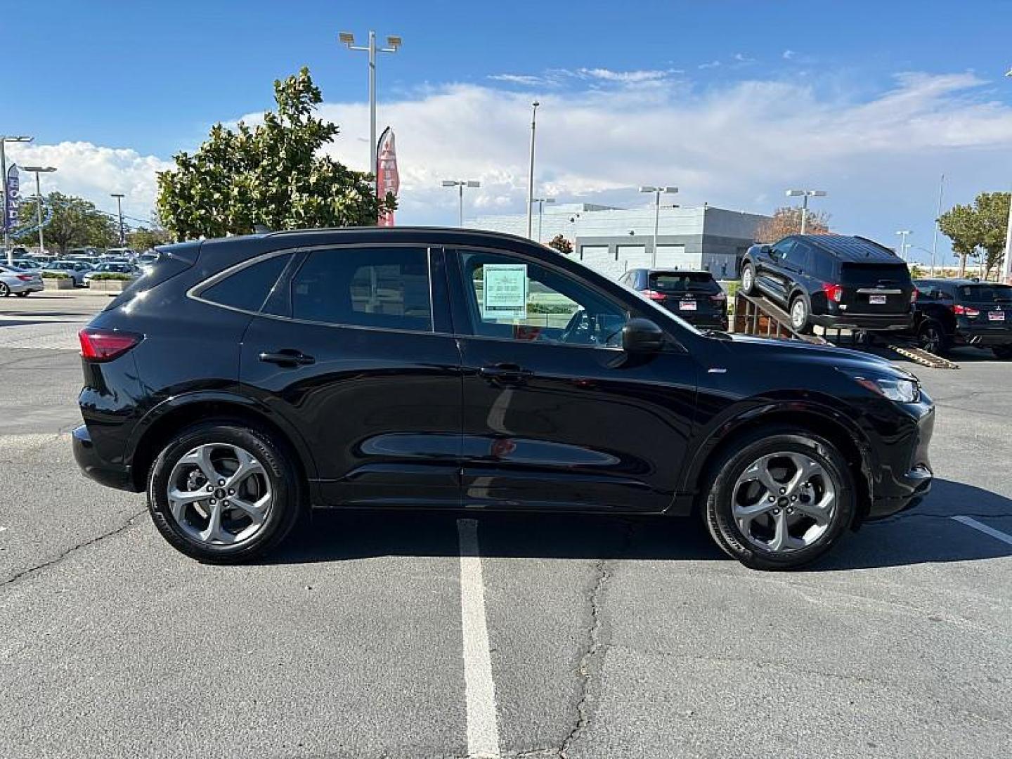 2024 BLACK Ford Escape (1FMCU9MNXRU) with an 3-Cyl EcoBoost Turbo 1.5 Liter engine, Automatic 8-Spd transmission, located at 412 Auto Vista Drive, Palmdale, 93551, (661) 945-0620, 34.592636, -118.136681 - Photo#11