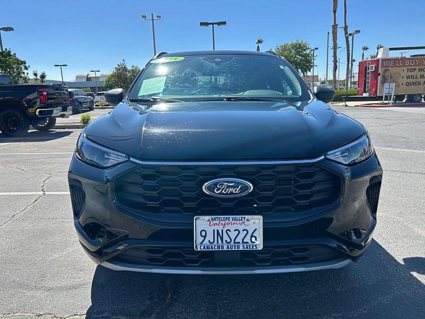 2024 BLACK Ford Escape (1FMCU9MN0RU) with an 3-Cyl EcoBoost Turbo 1.5 Liter engine, Automatic 8-Spd transmission, located at 412 Auto Vista Drive, Palmdale, 93551, (661) 945-0620, 34.592636, -118.136681 - Photo#1