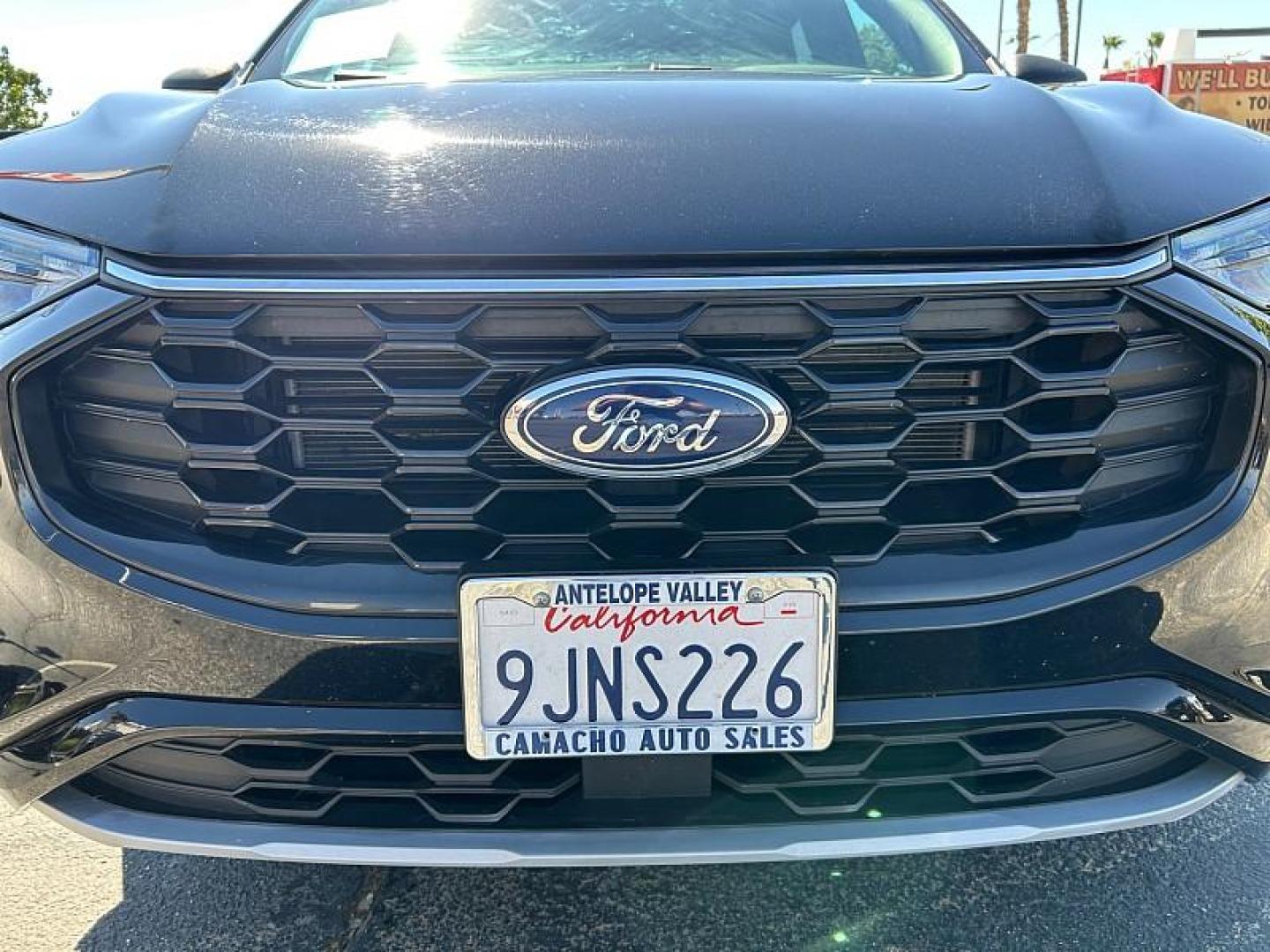 2024 BLACK Ford Escape (1FMCU9MN0RU) with an 3-Cyl EcoBoost Turbo 1.5 Liter engine, Automatic 8-Spd transmission, located at 412 Auto Vista Drive, Palmdale, 93551, (661) 945-0620, 34.592636, -118.136681 - Photo#3
