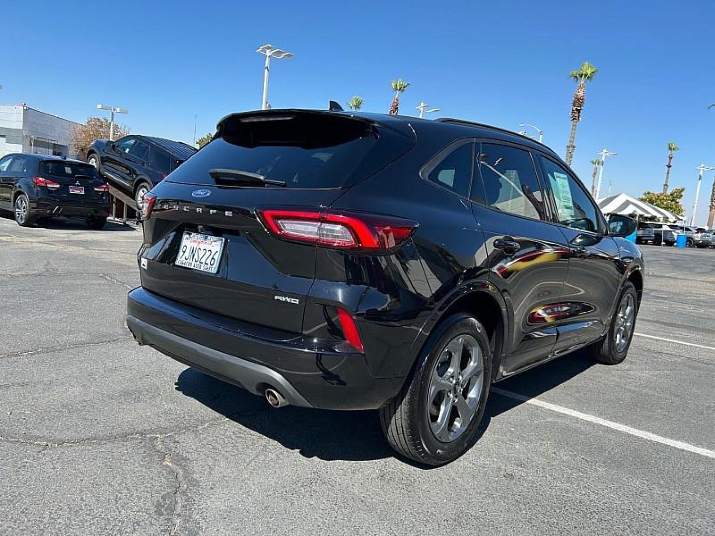 2024 BLACK Ford Escape (1FMCU9MN0RU) with an 3-Cyl EcoBoost Turbo 1.5 Liter engine, Automatic 8-Spd transmission, located at 412 Auto Vista Drive, Palmdale, 93551, (661) 945-0620, 34.592636, -118.136681 - Photo#5