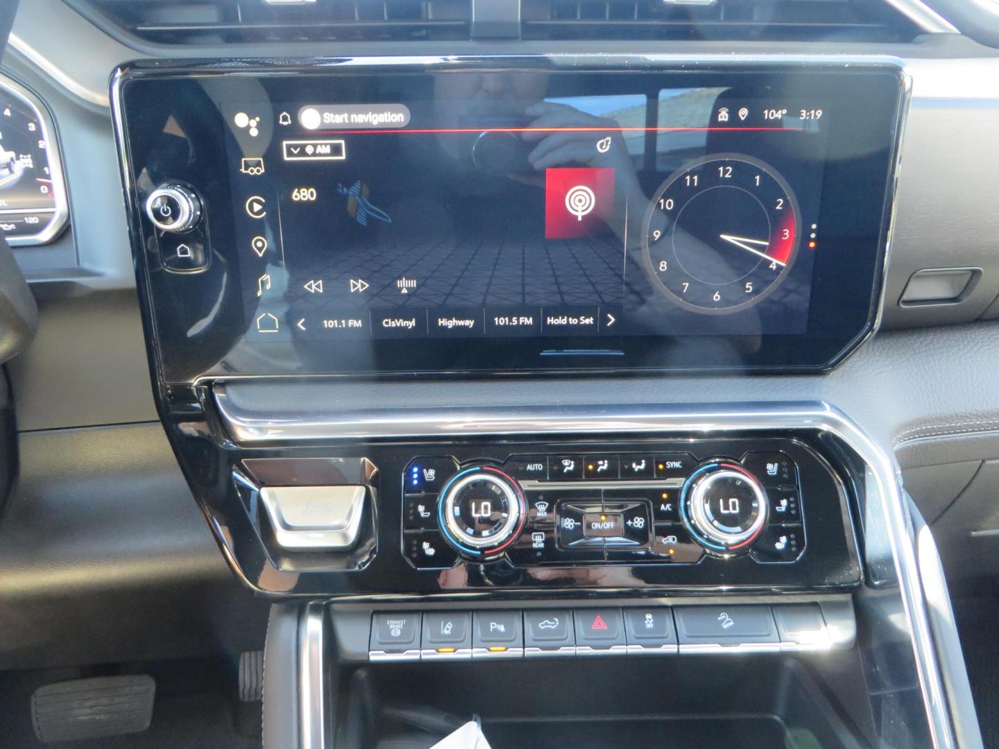 2024 Volcanic Red /Black GMC Sierra 2500HD Denali Crew Cab 4WD SB (1GT49REY6RF) with an 6.6L V8 OHV 16V TURBO DIESEL engine, 6A transmission, located at 2630 Grass Valley Highway, Auburn, CA, 95603, (530) 508-5100, 38.937893, -121.095482 - Denali 2500 featuring a Cognito Level kit, Fox shocks, 20" Fittipaldi FA18 wheels, 35" Nitto Ridge Grappler tires, and a LineX folding tonneau cover. - Photo#37