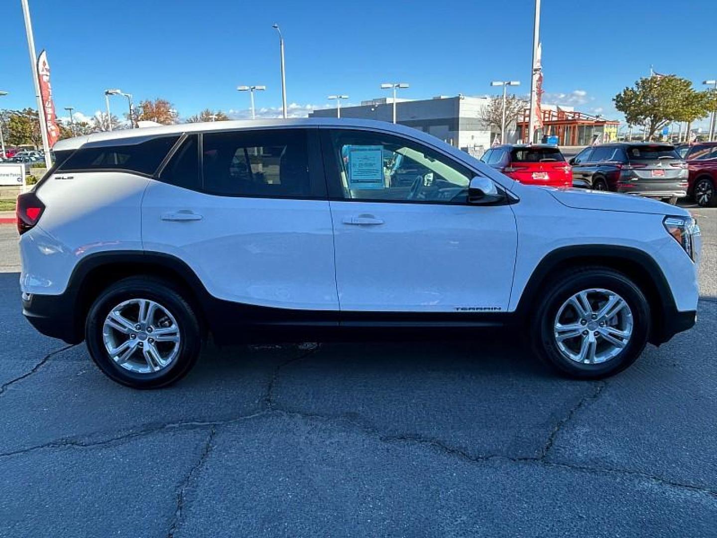 2024 WHITE GMC Terrain (3GKALMEG7RL) with an 4-Cyl Turbo 1.5 Liter engine, Automatic 9-Spd transmission, located at 412 Auto Vista Drive, Palmdale, 93551, (661) 945-0620, 34.592636, -118.136681 - Photo#10
