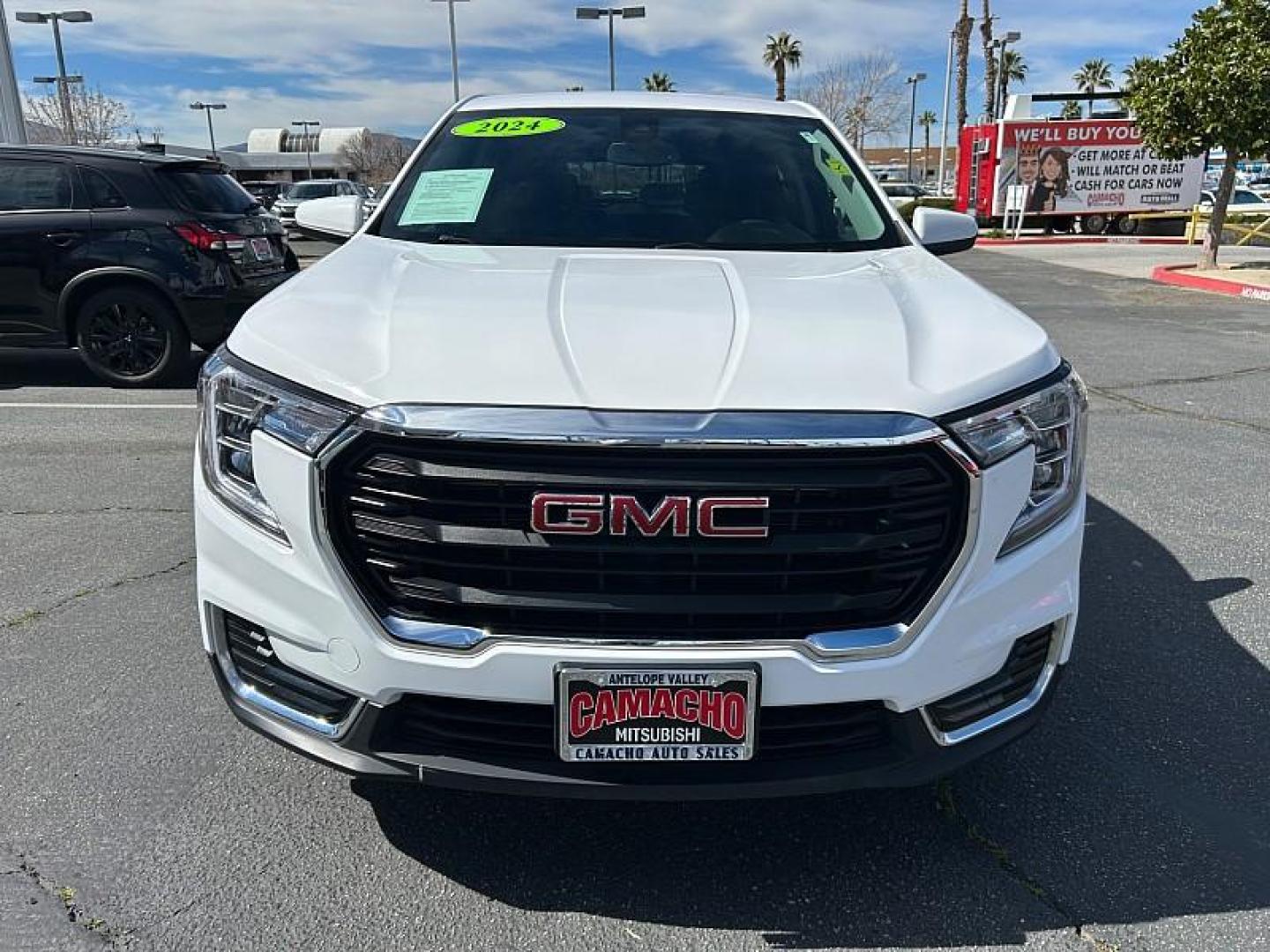 2024 WHITE GMC Terrain (3GKALMEG2RL) with an 4-Cyl Turbo 1.5 Liter engine, Automatic 9-Spd transmission, located at 412 Auto Vista Drive, Palmdale, 93551, (661) 945-0620, 34.592636, -118.136681 - Photo#6