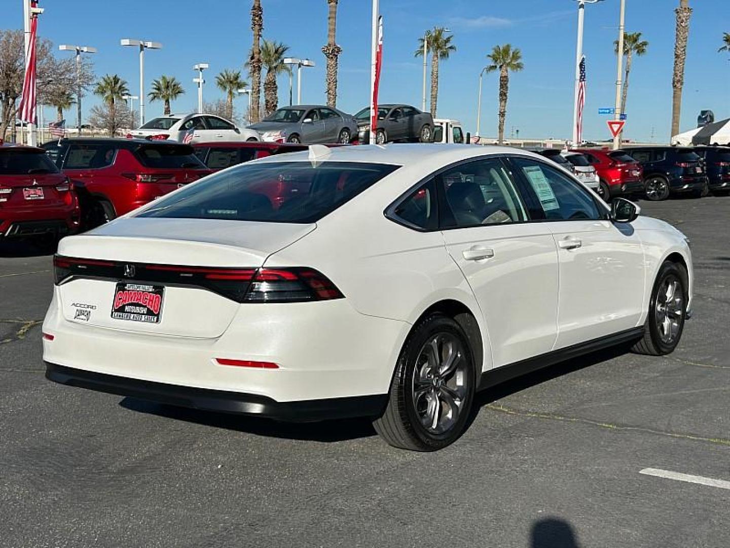 2024 WHITE Honda Accord Sedan (1HGCY1F34RA) with an 4-Cyl Turbo 1.5 Liter engine, Automatic CVT transmission, located at 412 Auto Vista Drive, Palmdale, 93551, (661) 945-0620, 34.592636, -118.136681 - Photo#10