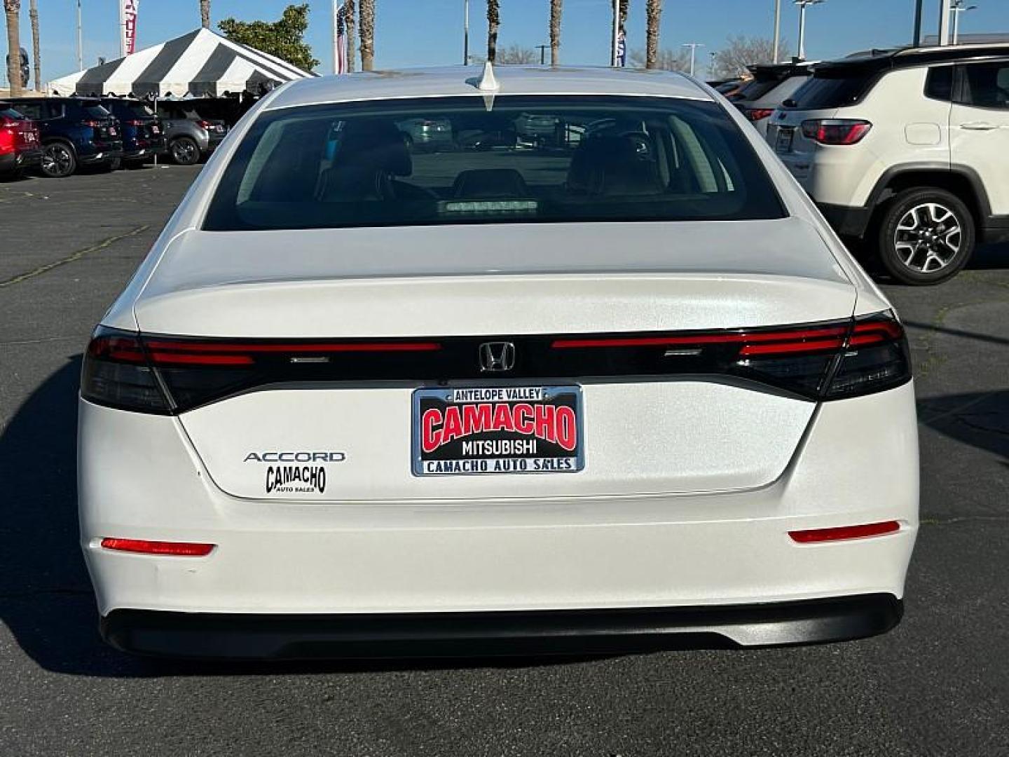 2024 WHITE Honda Accord Sedan (1HGCY1F34RA) with an 4-Cyl Turbo 1.5 Liter engine, Automatic CVT transmission, located at 412 Auto Vista Drive, Palmdale, 93551, (661) 945-0620, 34.592636, -118.136681 - Photo#11