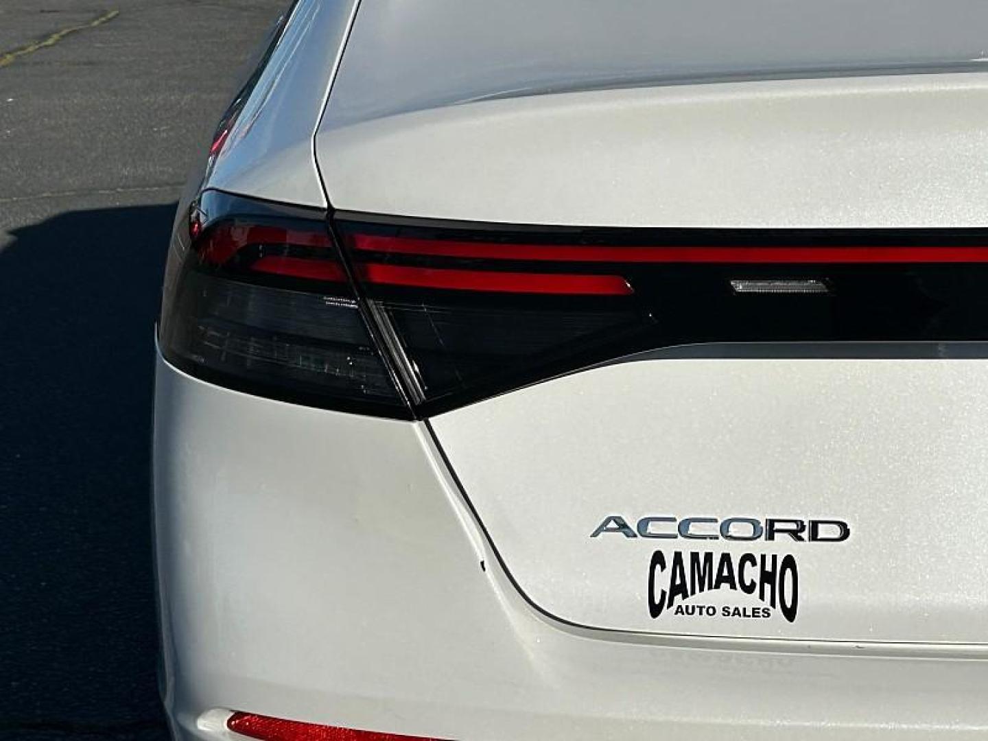 2024 WHITE Honda Accord Sedan (1HGCY1F34RA) with an 4-Cyl Turbo 1.5 Liter engine, Automatic CVT transmission, located at 412 Auto Vista Drive, Palmdale, 93551, (661) 945-0620, 34.592636, -118.136681 - Photo#16