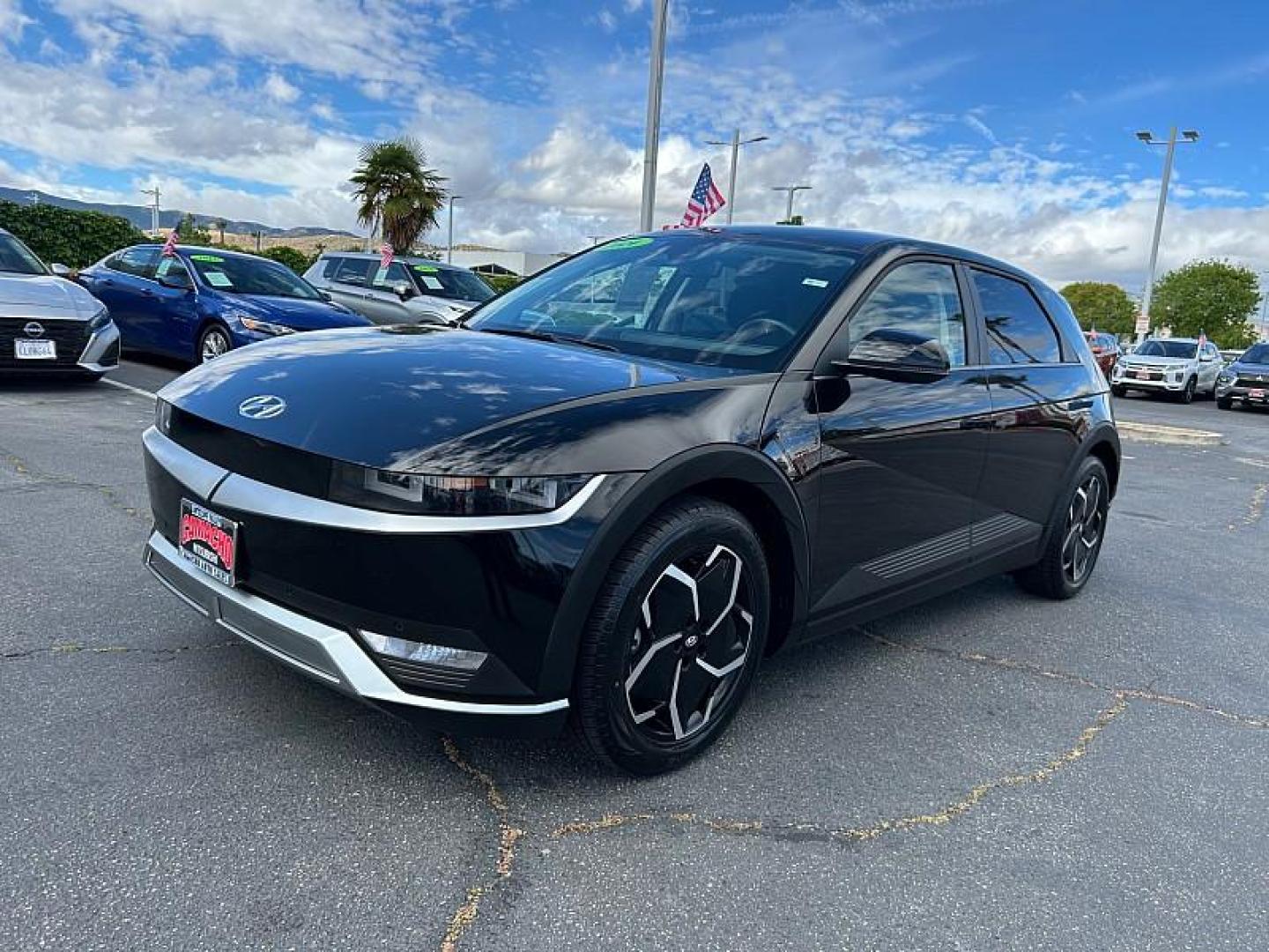 2024 BLACK Hyundai IONIQ 5 (KM8KN4DE6RU) with an 168 kW (225HP) Electric Motor engine, Single-speed Reduction Gear transmission, located at 412 Auto Vista Drive, Palmdale, 93551, (661) 945-0620, 34.592636, -118.136681 - Photo#6