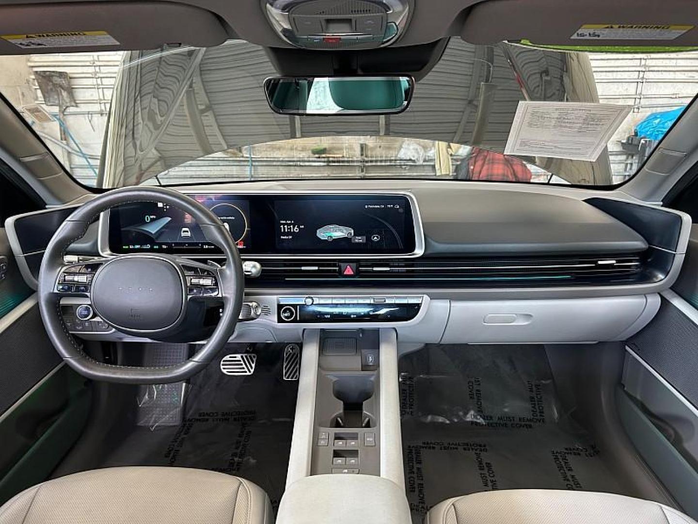 2024 BLACK Hyundai IONIQ 6 (KMHM54AA0RA) with an 225HP Electric Motor engine, Single-speed Reduction Gear transmission, located at 412 Auto Vista Drive, Palmdale, 93551, (661) 945-0620, 34.592636, -118.136681 - Photo#10