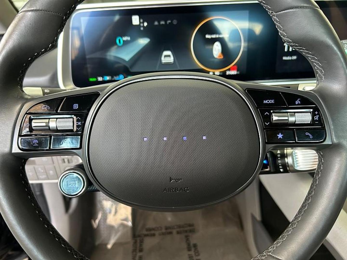 2024 BLACK Hyundai IONIQ 6 (KMHM54AA0RA) with an 225HP Electric Motor engine, Single-speed Reduction Gear transmission, located at 412 Auto Vista Drive, Palmdale, 93551, (661) 945-0620, 34.592636, -118.136681 - Photo#14