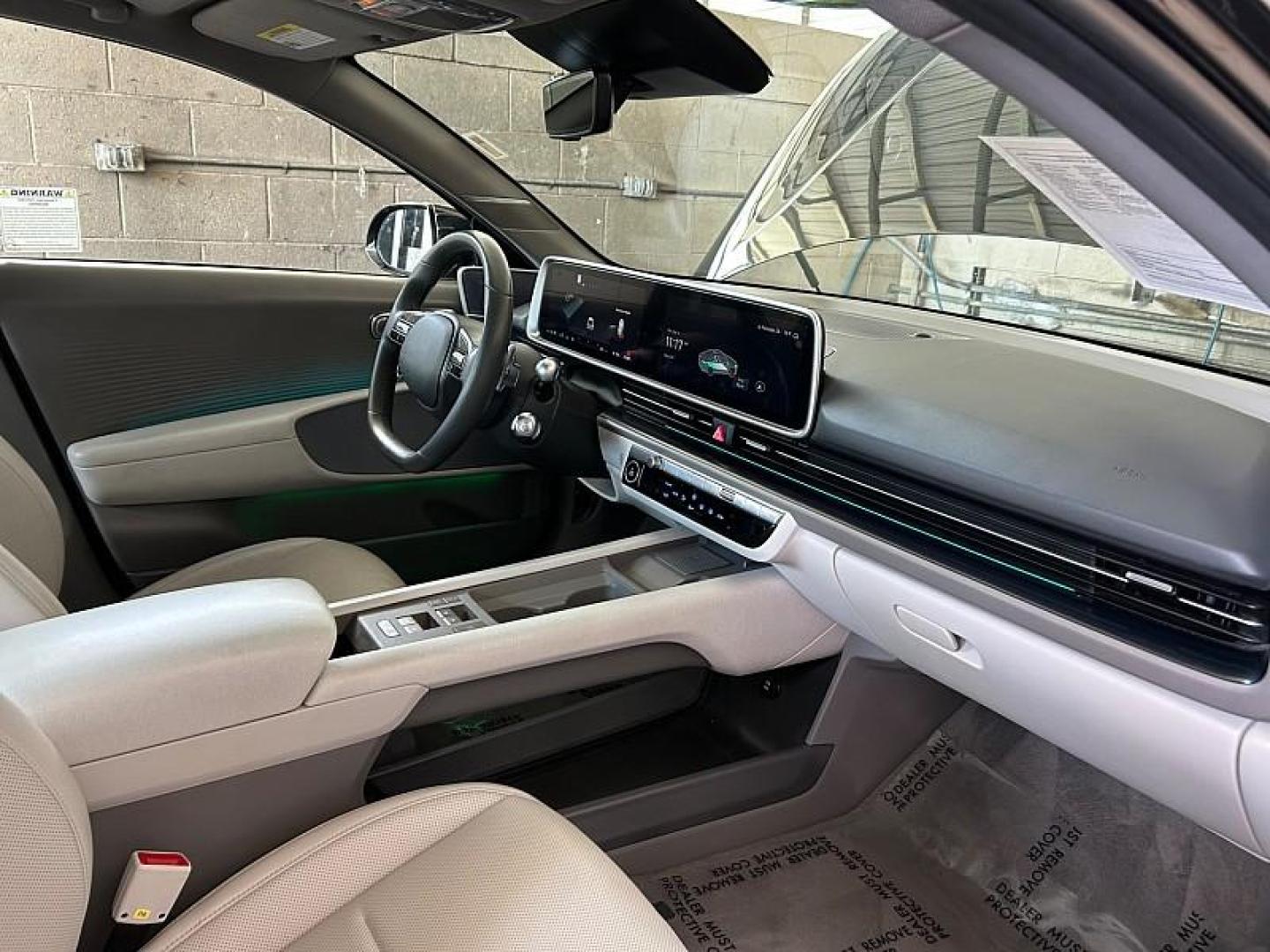 2024 BLACK Hyundai IONIQ 6 (KMHM54AA0RA) with an 225HP Electric Motor engine, Single-speed Reduction Gear transmission, located at 412 Auto Vista Drive, Palmdale, 93551, (661) 945-0620, 34.592636, -118.136681 - Photo#22