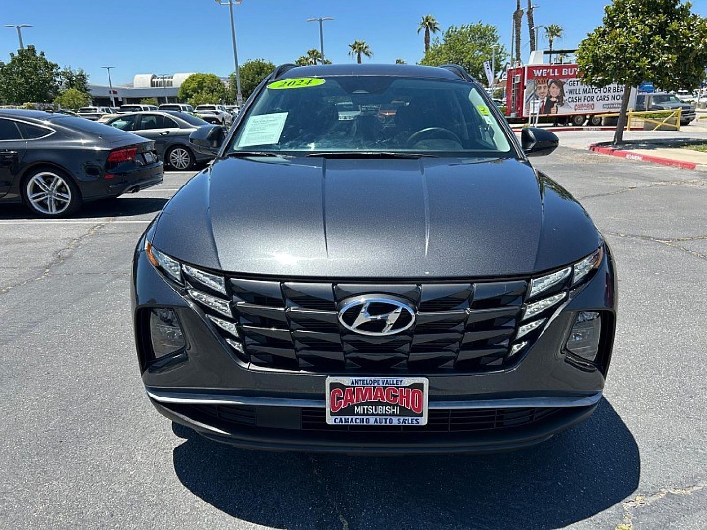 2024 Gray Hyundai Tucson (5NMJB3DEXRH) with an 4-Cyl 2.5 Liter engine, Automatic 8-Spd transmission, located at 412 Auto Vista Drive, Palmdale, 93551, (661) 945-0620, 34.592636, -118.136681 - Photo#1