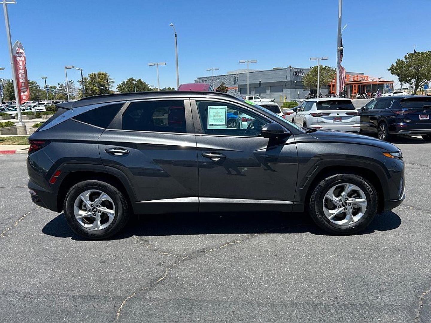 2024 Gray Hyundai Tucson (5NMJB3DEXRH) with an 4-Cyl 2.5 Liter engine, Automatic 8-Spd transmission, located at 412 Auto Vista Drive, Palmdale, 93551, (661) 945-0620, 34.592636, -118.136681 - Photo#2