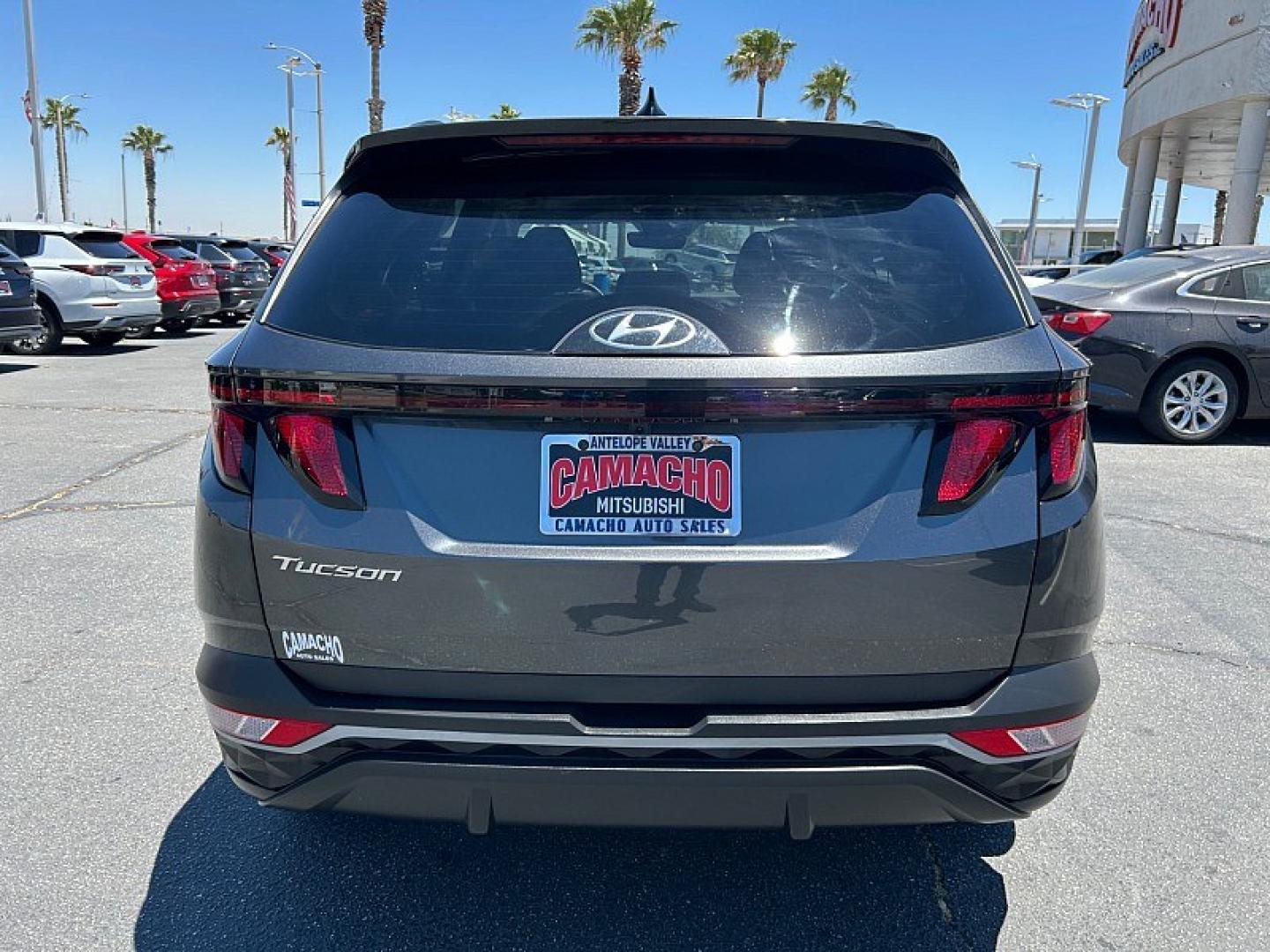 2024 Gray Hyundai Tucson (5NMJB3DEXRH) with an 4-Cyl 2.5 Liter engine, Automatic 8-Spd transmission, located at 412 Auto Vista Drive, Palmdale, 93551, (661) 945-0620, 34.592636, -118.136681 - Photo#4