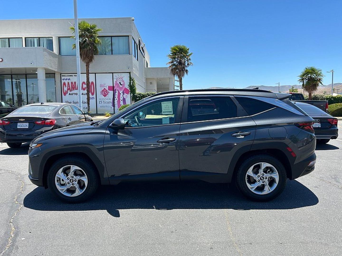2024 Gray Hyundai Tucson (5NMJB3DEXRH) with an 4-Cyl 2.5 Liter engine, Automatic 8-Spd transmission, located at 412 Auto Vista Drive, Palmdale, 93551, (661) 945-0620, 34.592636, -118.136681 - Photo#6