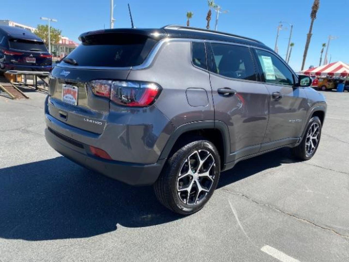 2024 GRAY Jeep Compass (3C4NJDCN8RT) with an 4-Cyl Turbo 2.0 Liter engine, Automatic 8-Spd transmission, located at 412 Auto Vista Drive, Palmdale, 93551, (661) 945-0620, 34.592636, -118.136681 - Photo#6