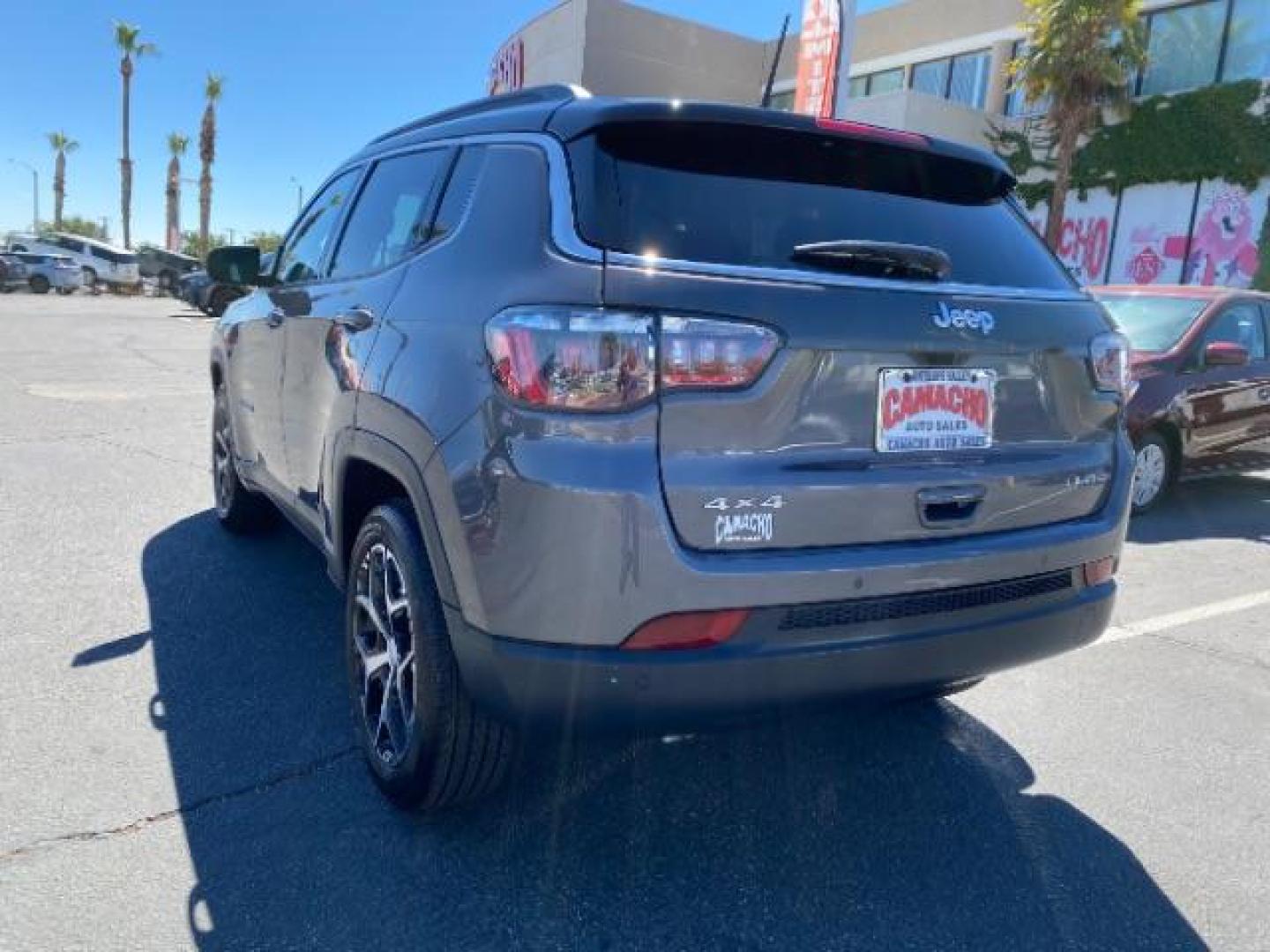 2024 GRAY Jeep Compass (3C4NJDCN8RT) with an 4-Cyl Turbo 2.0 Liter engine, Automatic 8-Spd transmission, located at 412 Auto Vista Drive, Palmdale, 93551, (661) 945-0620, 34.592636, -118.136681 - Photo#8