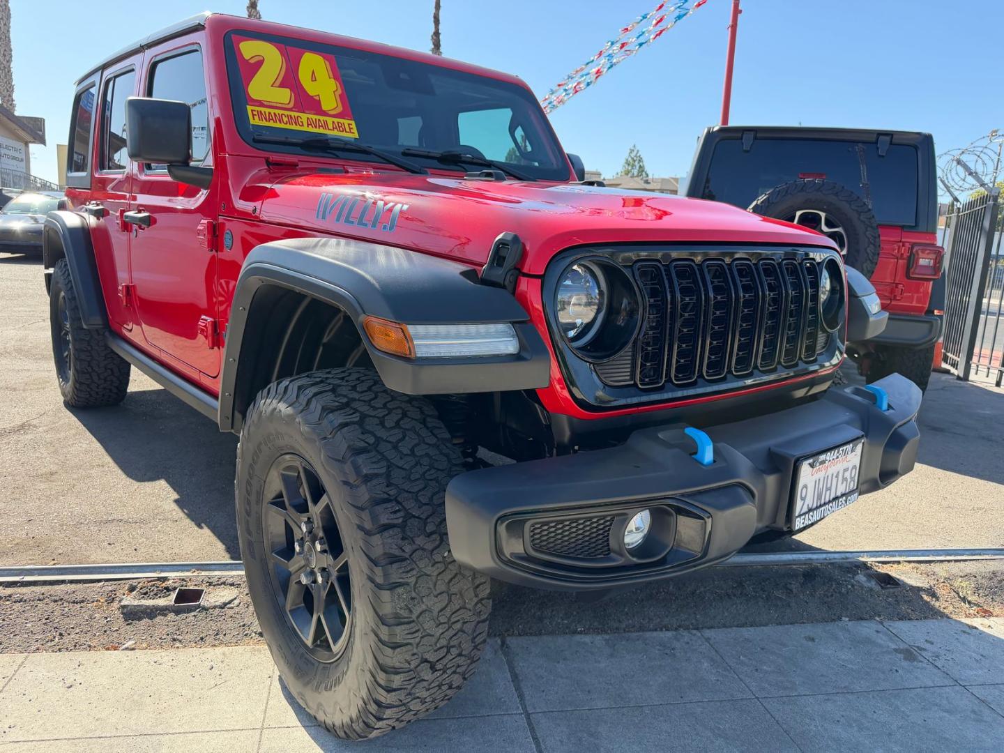2024 Jeep Wrangler 4XE (1C4RJXN64RW) with an 2.0L L4 DOHC 16V HYBRID engine, 8A transmission, located at 744 E Miner Ave, Stockton, CA, 95202, (209) 944-5770, 37.956863, -121.282082- Photo#0