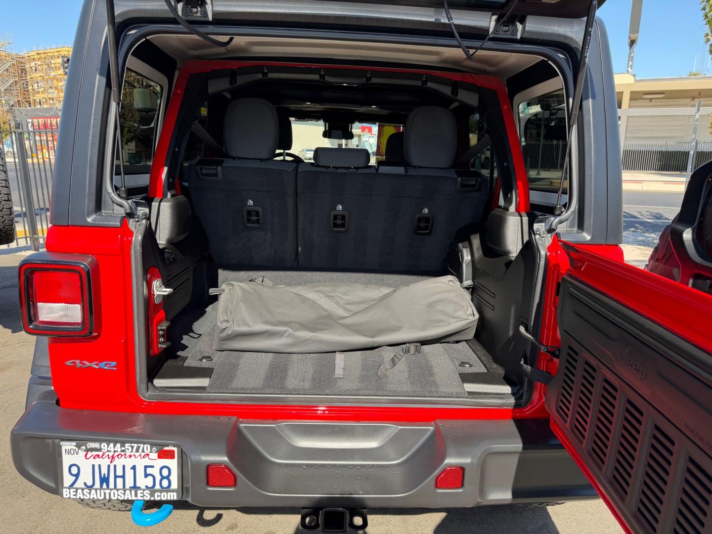 2024 Jeep Wrangler 4XE (1C4RJXN64RW) with an 2.0L L4 DOHC 16V HYBRID engine, 8A transmission, located at 744 E Miner Ave, Stockton, CA, 95202, (209) 944-5770, 37.956863, -121.282082- Photo#12