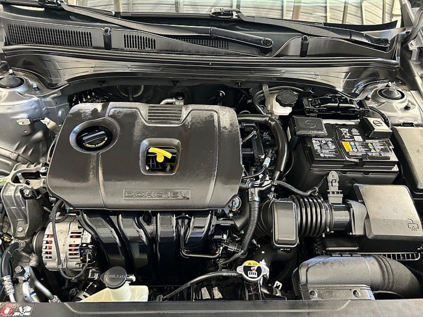 2024 Gray Kia Forte (3KPF24AD0RE) with an 4-Cyl 2.0 Liter engine, Automatic IVT transmission, located at 412 Auto Vista Drive, Palmdale, 93551, (661) 945-0620, 34.592636, -118.136681- Photo#24