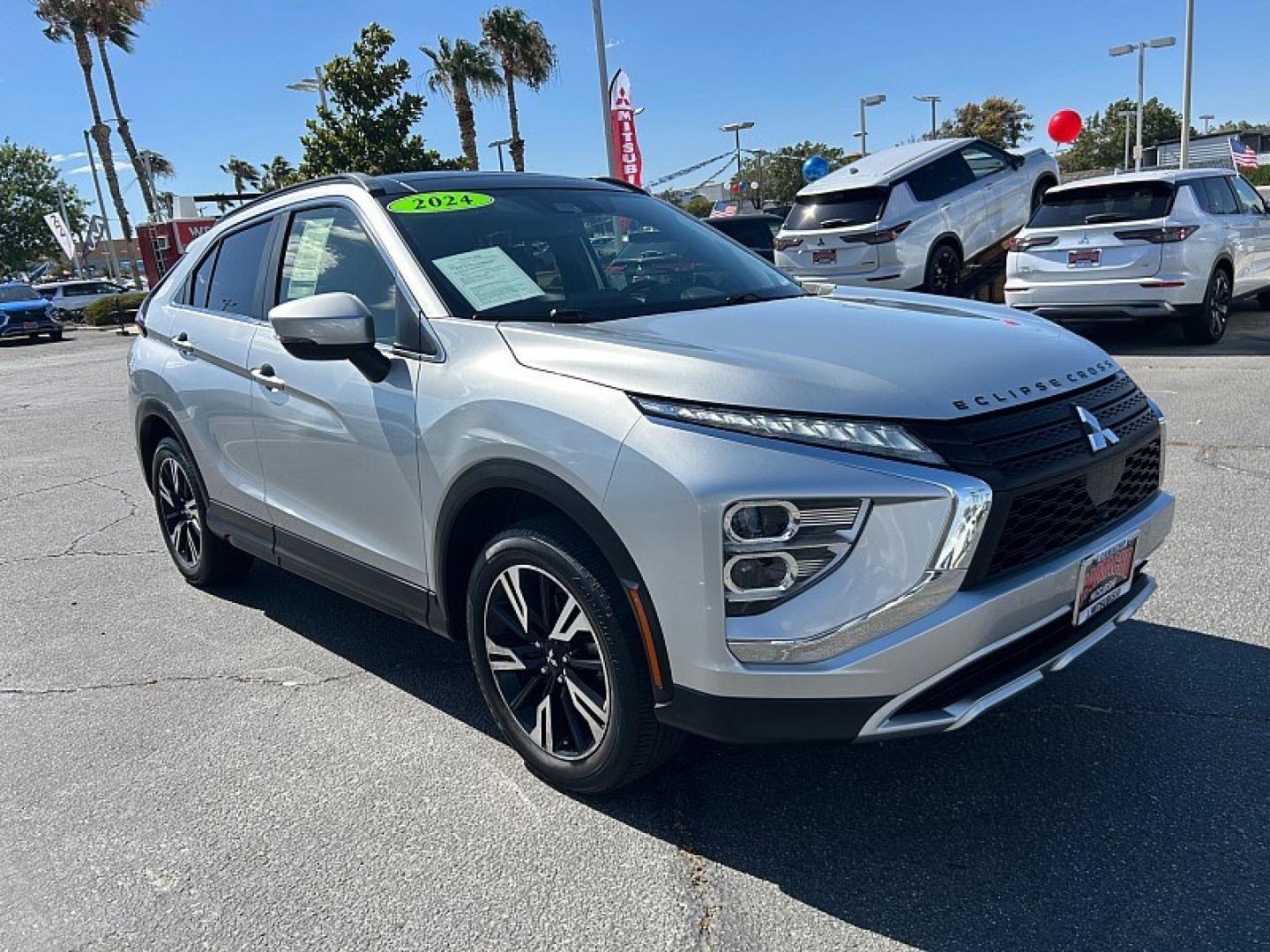 2024 SILVER MITSUBISHI ECLIPSE CROSS (JA4ATWAA5RZ) , located at 412 Auto Vista Drive, Palmdale, 93551, (661) 945-0620, 34.592636, -118.136681- Photo#0