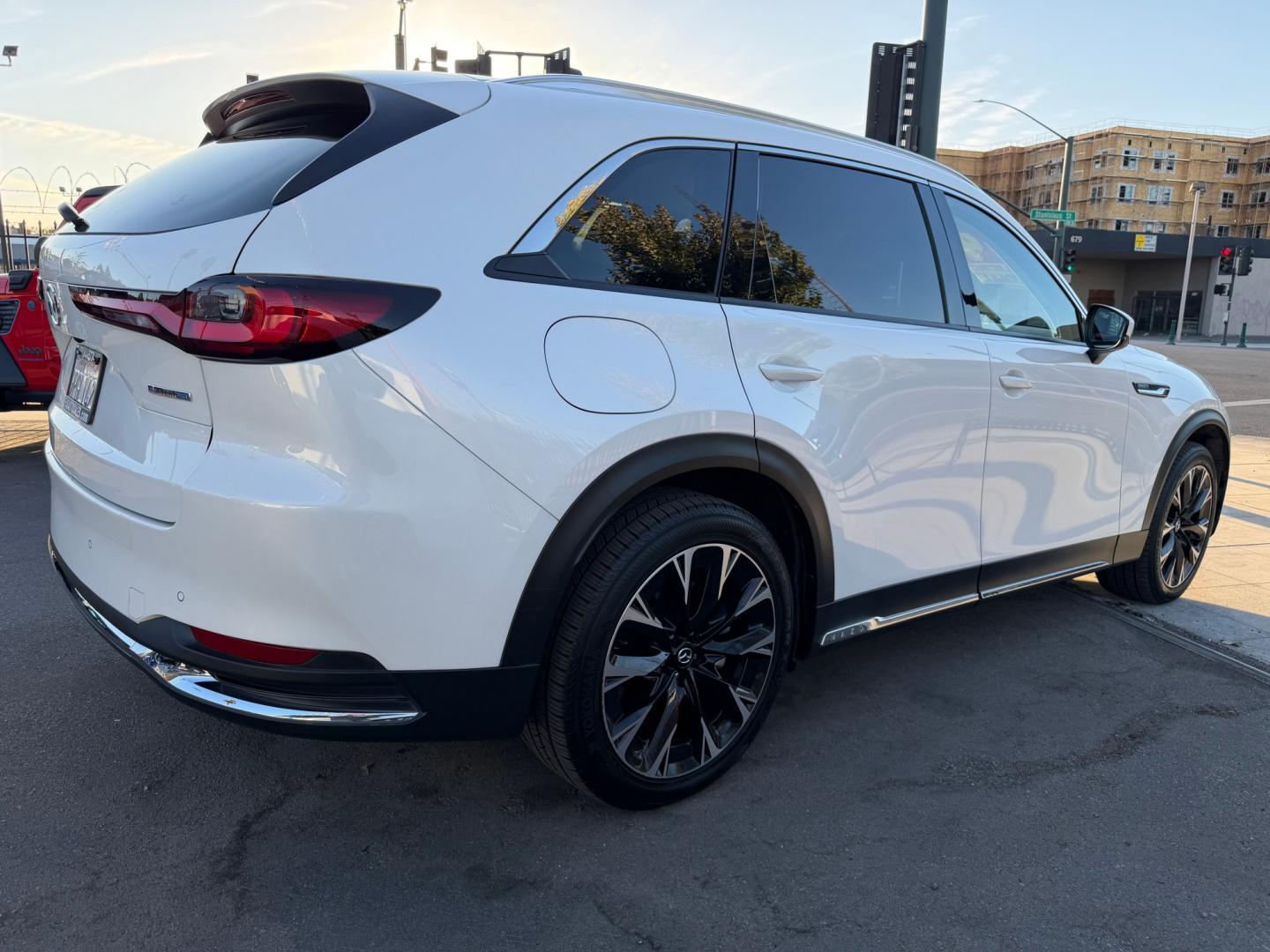 2024 Mazda CX-90 Premium (JM3KKDHA7R1) with an 3.3L V6 DOHC 24V HYBRID engine, 8A transmission, located at 744 E Miner Ave, Stockton, CA, 95202, (209) 944-5770, 37.956863, -121.282082- Photo#7