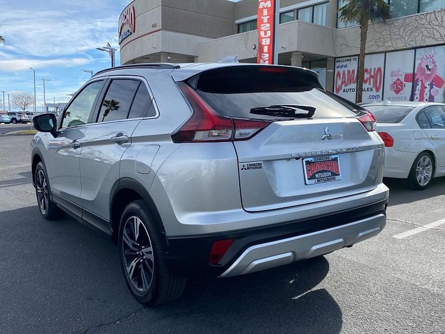 2024 SILVER Mitsubishi Eclipse Cross (JA4ATWAAXRZ) with an 4-Cyl Turbo 1.5 Liter engine, Automatic CVT transmission, located at 412 Auto Vista Drive, Palmdale, 93551, (661) 945-0620, 34.592636, -118.136681 - Photo#4