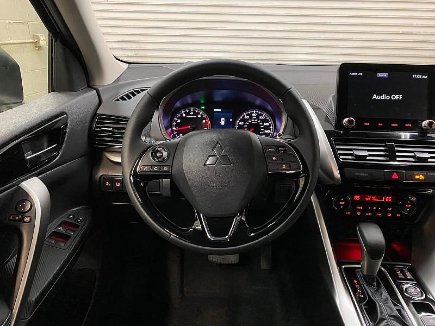 2024 SILVER Mitsubishi Eclipse Cross (JA4ATWAAXRZ) with an 4-Cyl Turbo 1.5 Liter engine, Automatic CVT transmission, located at 412 Auto Vista Drive, Palmdale, 93551, (661) 945-0620, 34.592636, -118.136681 - Photo#11