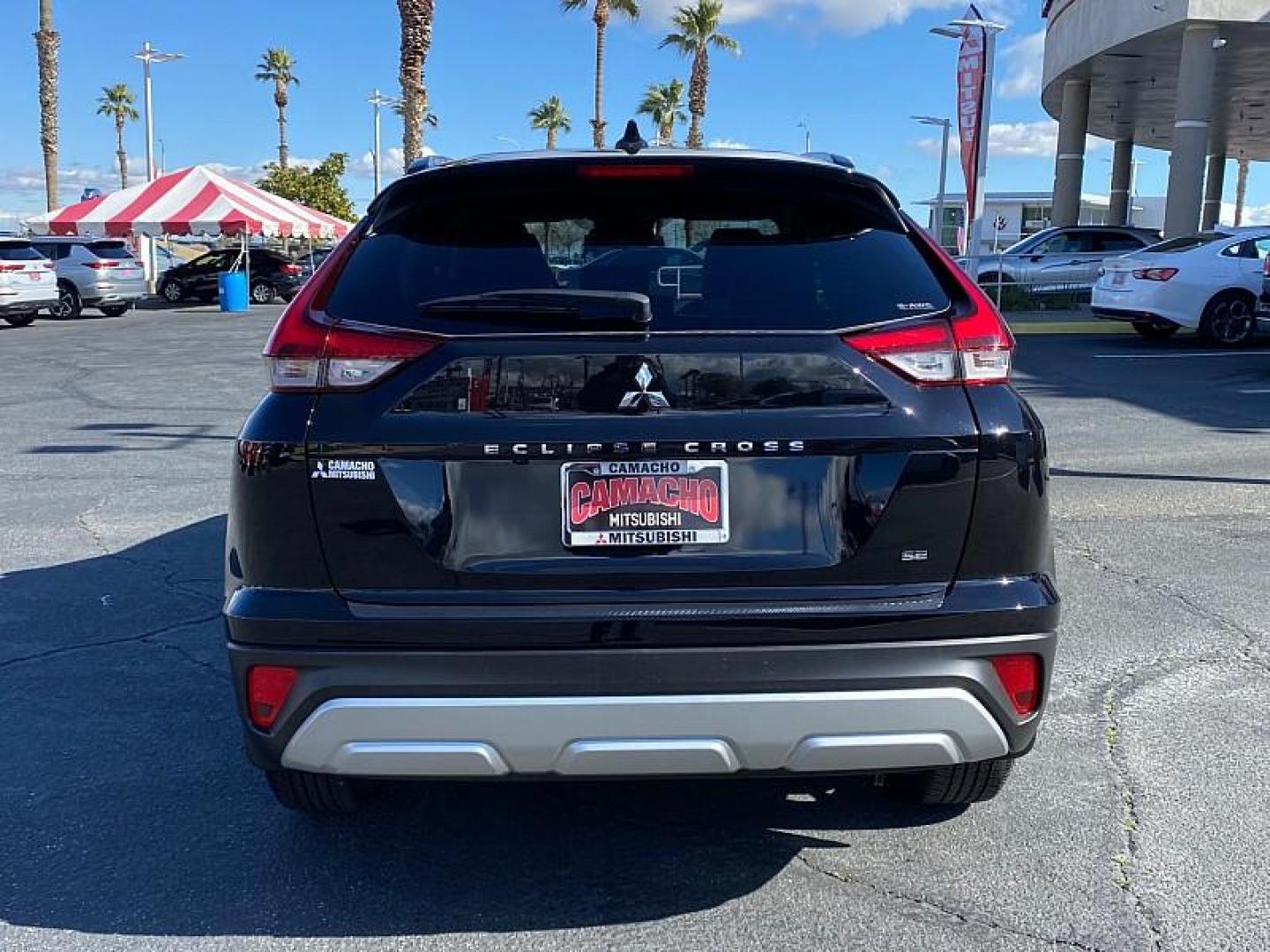 2024 BLACK Mitsubishi Eclipse Cross (JA4ATWAA1RZ) with an 4-Cyl Turbo 1.5 Liter engine, Automatic CVT transmission, located at 412 Auto Vista Drive, Palmdale, 93551, (661) 945-0620, 34.592636, -118.136681 - Photo#5