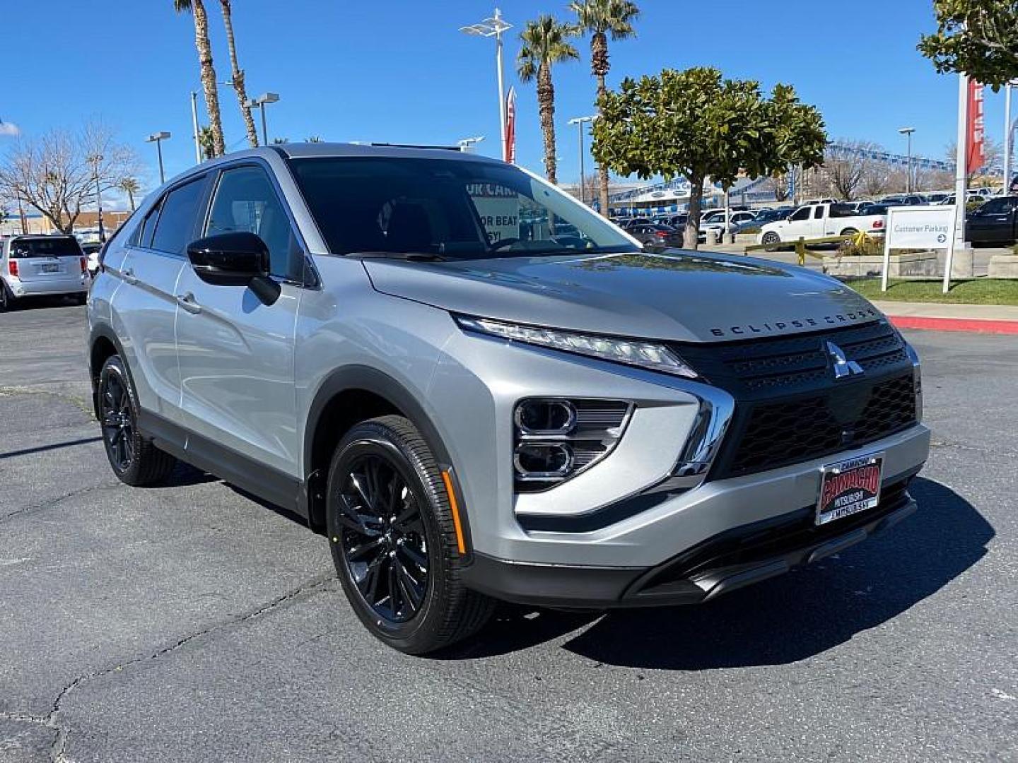 2024 SILVER Mitsubishi Eclipse Cross (JA4ATVAA6RZ) with an 4-Cyl Turbo 1.5 Liter engine, Automatic CVT transmission, located at 412 Auto Vista Drive, Palmdale, 93551, (661) 945-0620, 34.592636, -118.136681 - Photo#0