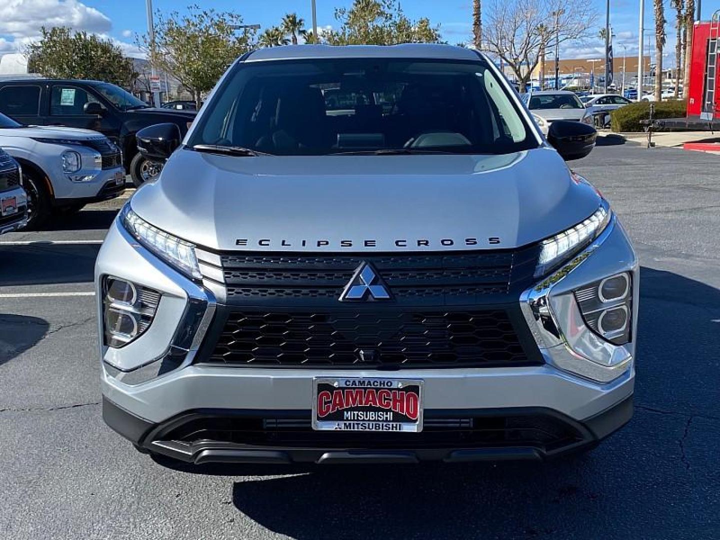 2024 SILVER Mitsubishi Eclipse Cross (JA4ATVAA6RZ) with an 4-Cyl Turbo 1.5 Liter engine, Automatic CVT transmission, located at 412 Auto Vista Drive, Palmdale, 93551, (661) 945-0620, 34.592636, -118.136681 - Photo#1