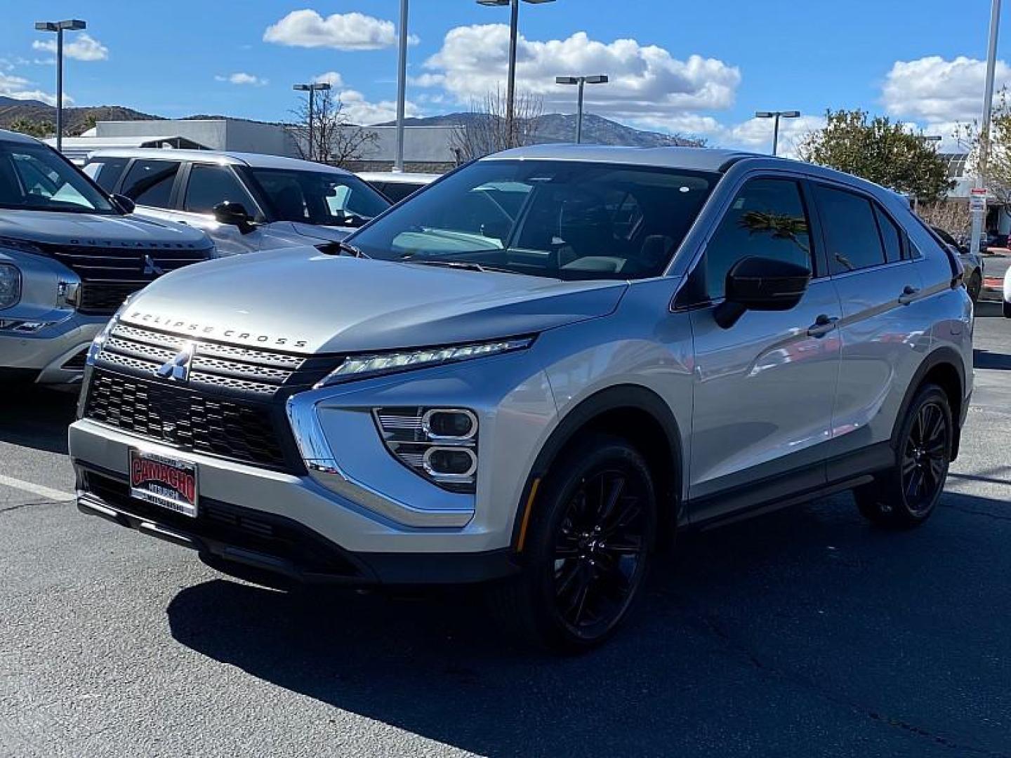 2024 SILVER Mitsubishi Eclipse Cross (JA4ATVAA6RZ) with an 4-Cyl Turbo 1.5 Liter engine, Automatic CVT transmission, located at 412 Auto Vista Drive, Palmdale, 93551, (661) 945-0620, 34.592636, -118.136681 - Photo#2
