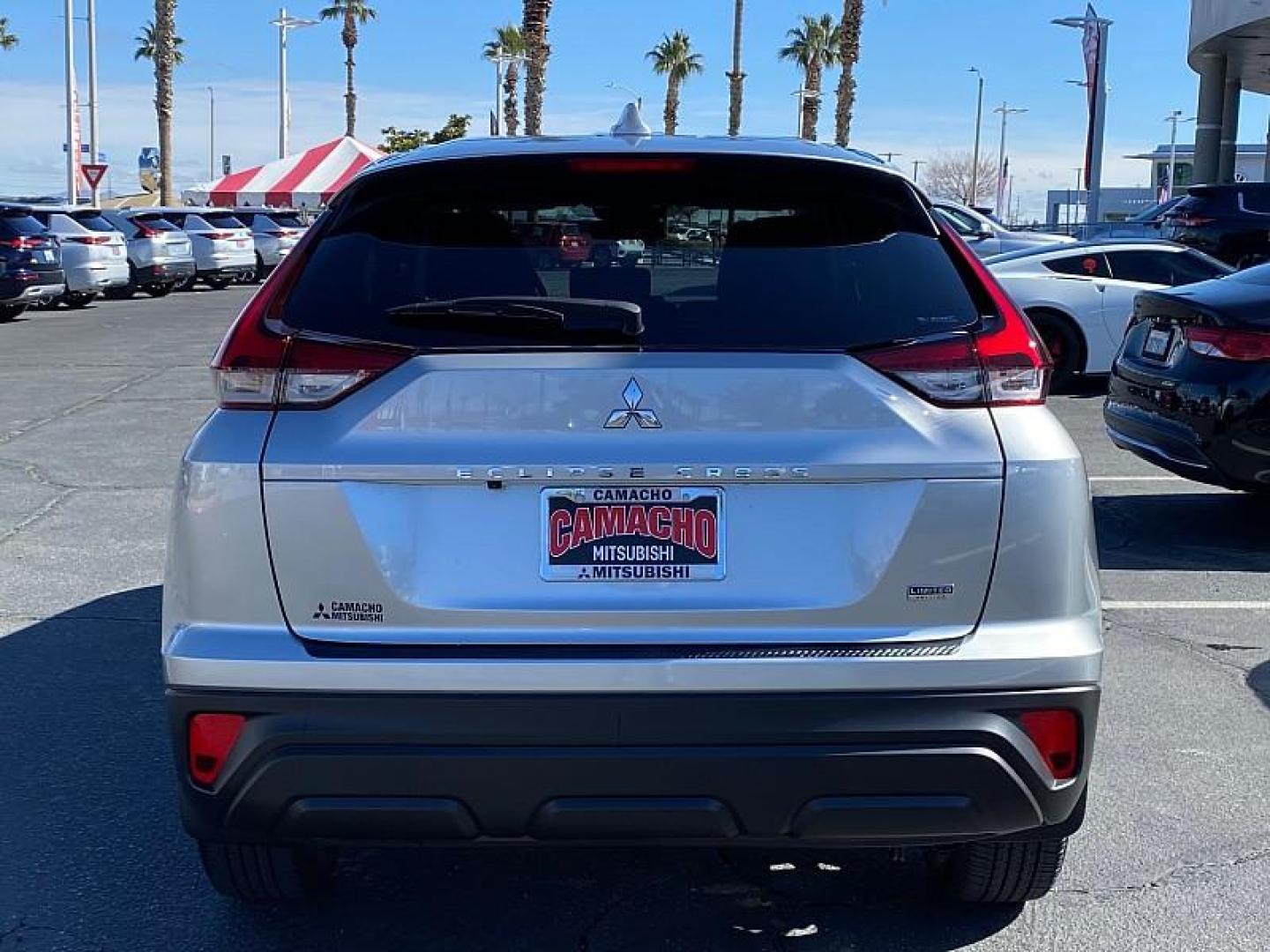 2024 SILVER Mitsubishi Eclipse Cross (JA4ATVAA6RZ) with an 4-Cyl Turbo 1.5 Liter engine, Automatic CVT transmission, located at 412 Auto Vista Drive, Palmdale, 93551, (661) 945-0620, 34.592636, -118.136681 - Photo#5