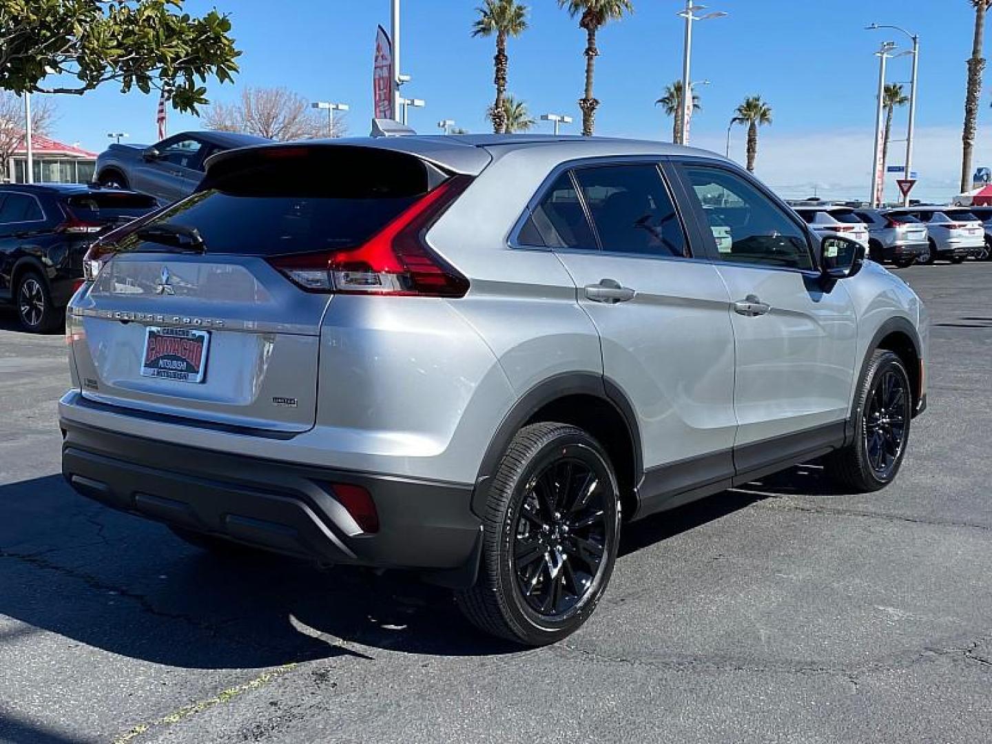 2024 SILVER Mitsubishi Eclipse Cross (JA4ATVAA6RZ) with an 4-Cyl Turbo 1.5 Liter engine, Automatic CVT transmission, located at 412 Auto Vista Drive, Palmdale, 93551, (661) 945-0620, 34.592636, -118.136681 - Photo#6