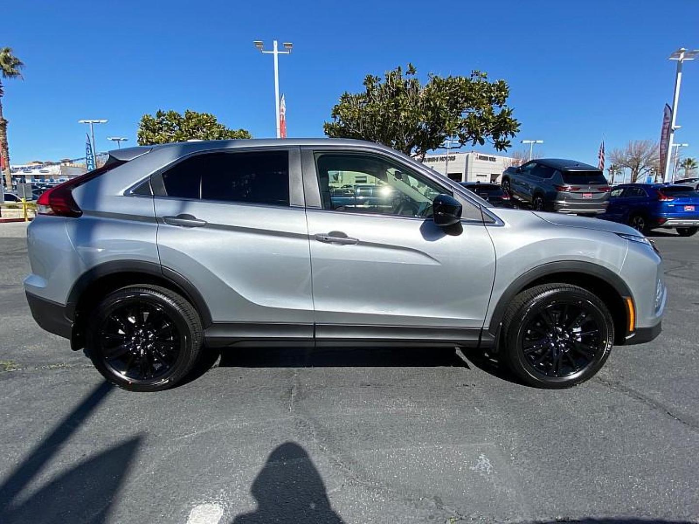 2024 SILVER Mitsubishi Eclipse Cross (JA4ATVAA6RZ) with an 4-Cyl Turbo 1.5 Liter engine, Automatic CVT transmission, located at 412 Auto Vista Drive, Palmdale, 93551, (661) 945-0620, 34.592636, -118.136681 - Photo#7
