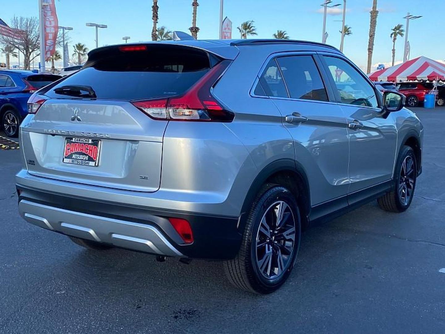 2024 SILVER Mitsubishi Eclipse Cross (JA4ATWAA0RZ) with an 4-Cyl Turbo 1.5 Liter engine, Automatic CVT transmission, located at 412 Auto Vista Drive, Palmdale, 93551, (661) 945-0620, 34.592636, -118.136681 - Photo#6