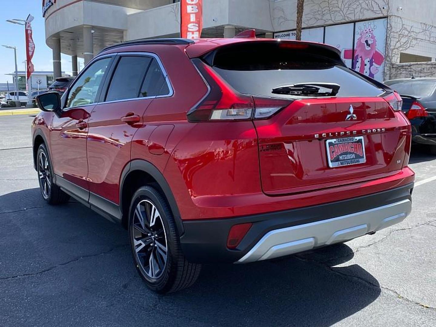 2024 RED Mitsubishi Eclipse Cross (JA4ATWAA8RZ) with an 4-Cyl Turbo 1.5 Liter engine, Automatic CVT transmission, located at 412 Auto Vista Drive, Palmdale, 93551, (661) 945-0620, 34.592636, -118.136681 - Photo#4