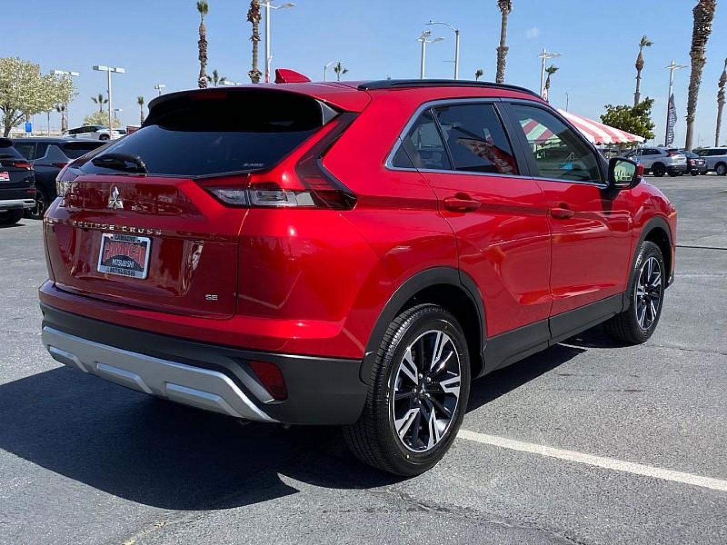 2024 RED Mitsubishi Eclipse Cross (JA4ATWAA8RZ) with an 4-Cyl Turbo 1.5 Liter engine, Automatic CVT transmission, located at 412 Auto Vista Drive, Palmdale, 93551, (661) 945-0620, 34.592636, -118.136681 - Photo#6