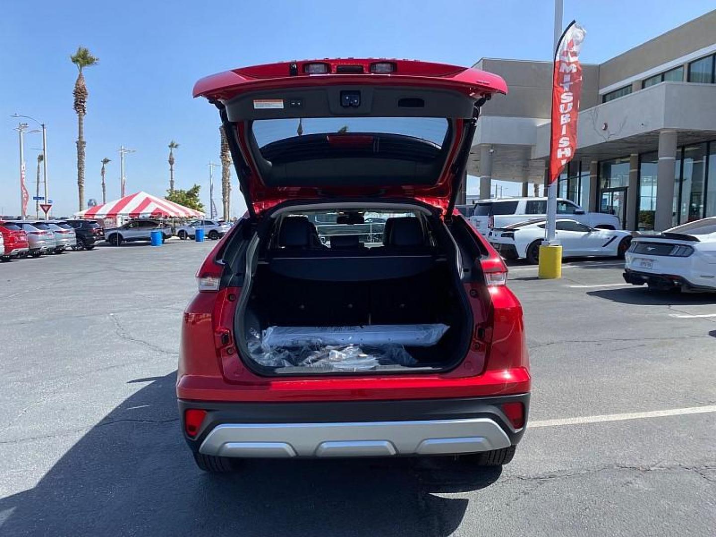 2024 RED Mitsubishi Eclipse Cross (JA4ATWAA8RZ) with an 4-Cyl Turbo 1.5 Liter engine, Automatic CVT transmission, located at 412 Auto Vista Drive, Palmdale, 93551, (661) 945-0620, 34.592636, -118.136681 - Photo#14