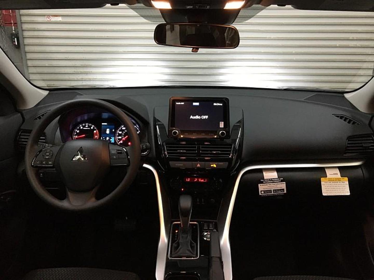 2024 BLACK Mitsubishi Eclipse Cross (JA4ATVAA2RZ) with an 4-Cyl Turbo 1.5 Liter engine, Automatic CVT transmission, located at 412 Auto Vista Drive, Palmdale, 93551, (661) 945-0620, 34.592636, -118.136681 - Photo#9